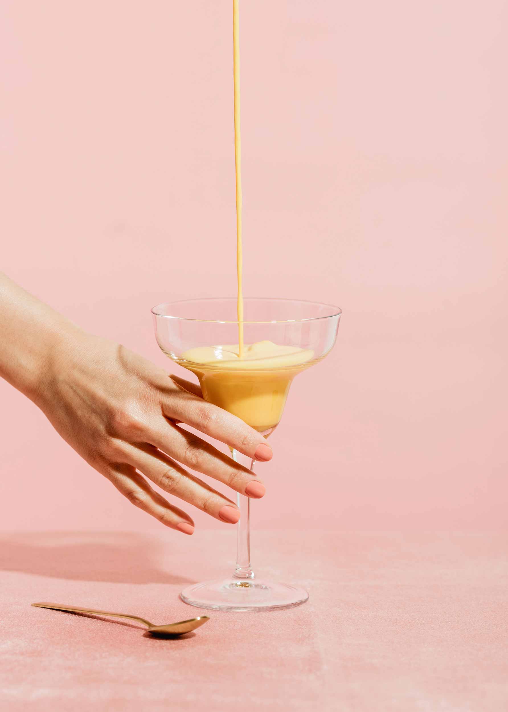 Curcuma Latte Poster - Drink illustration (30x40 cm)