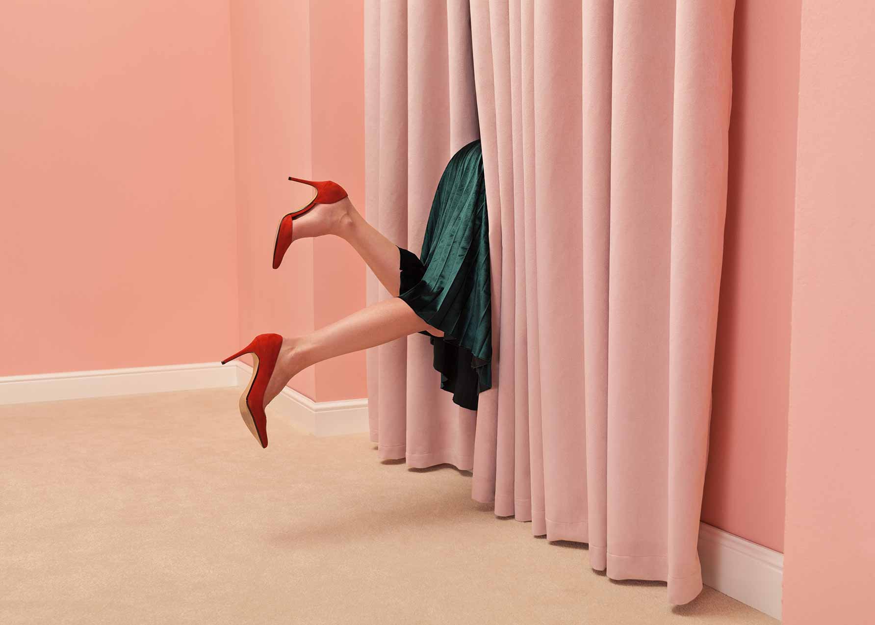 Head Over Heels Poster - Fashion photography (30x40 cm)