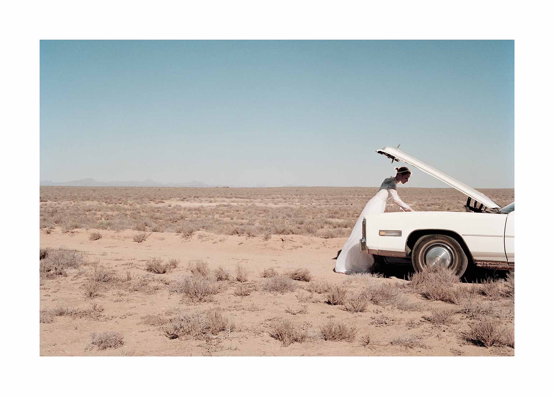 Runaway Bride Poster - Wüstenfotografie (30x40 cm)