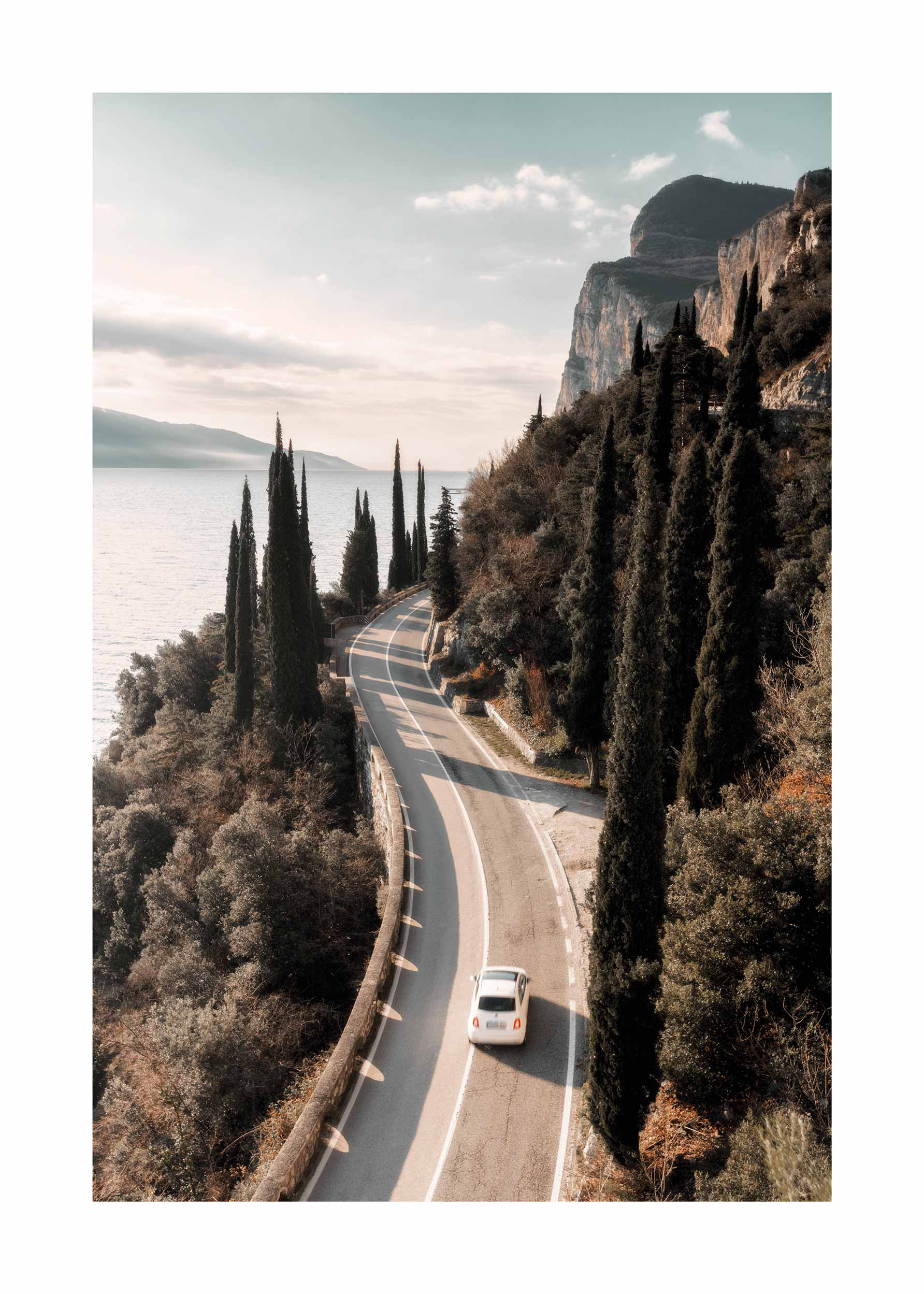 By Lago di Garda Poster - Landschaftsfotografie (50x70 cm)