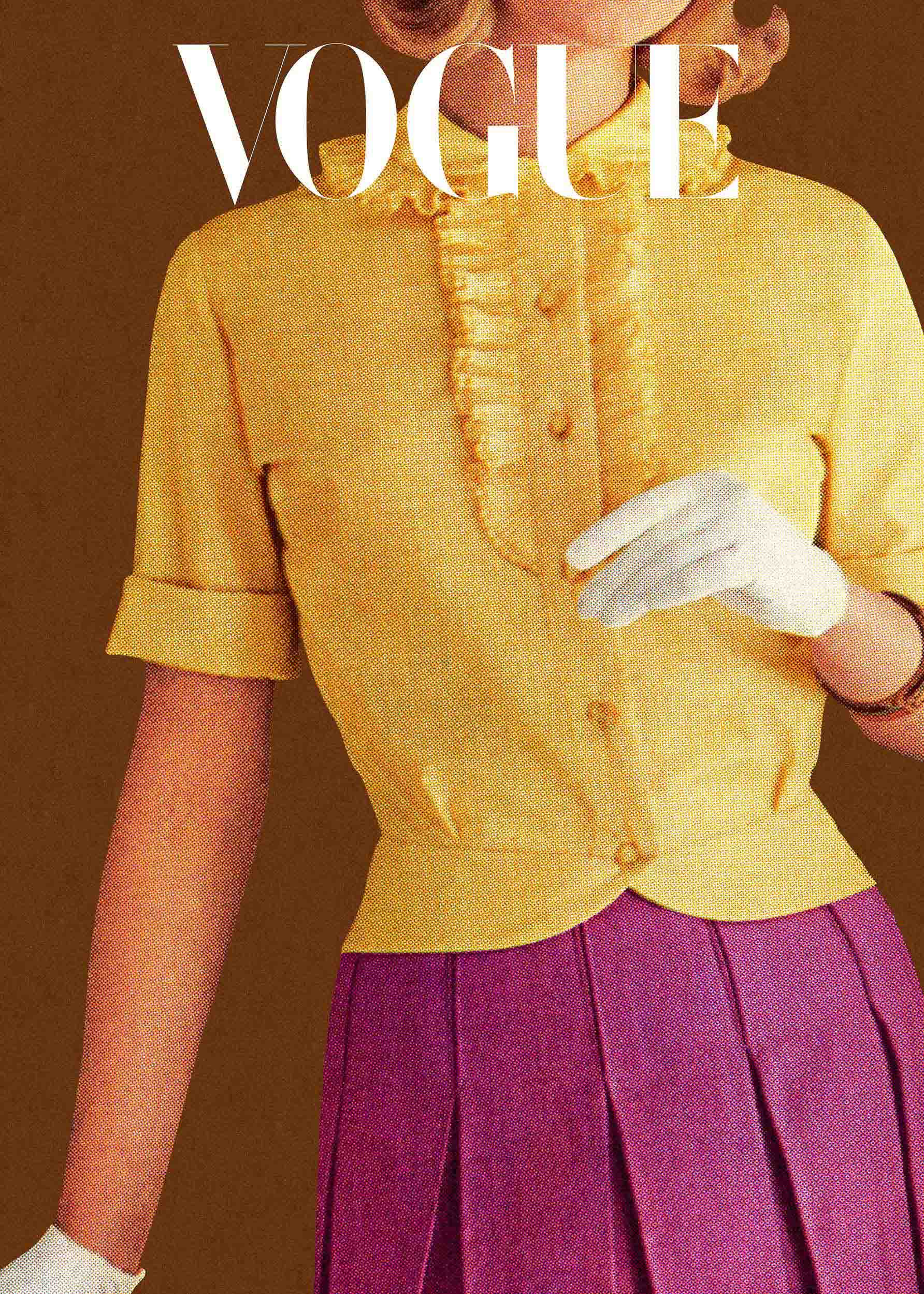 Vogue Women's Issue Poster - Fashion illustration (30x40 cm)