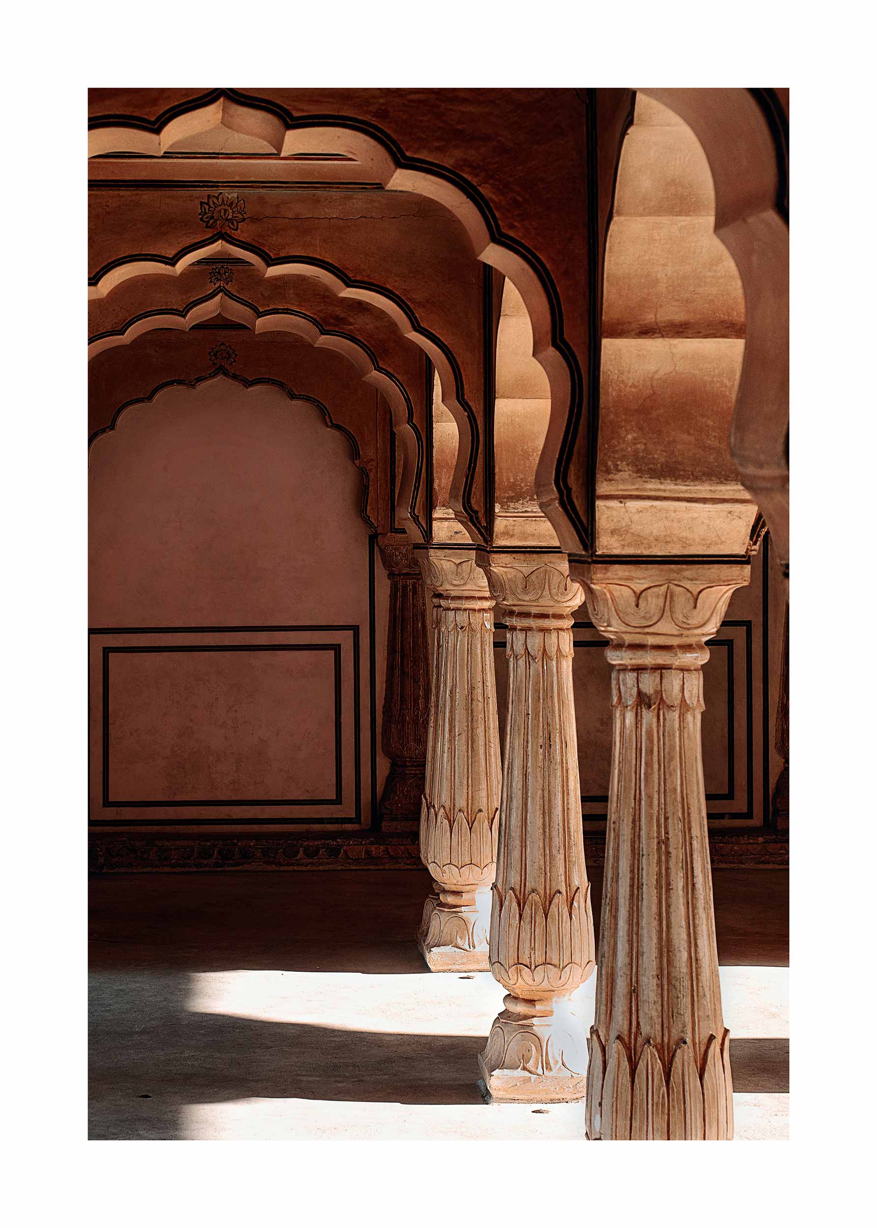 Arche Shadows plakat - Arkitekturfotografi (50x70 cm)