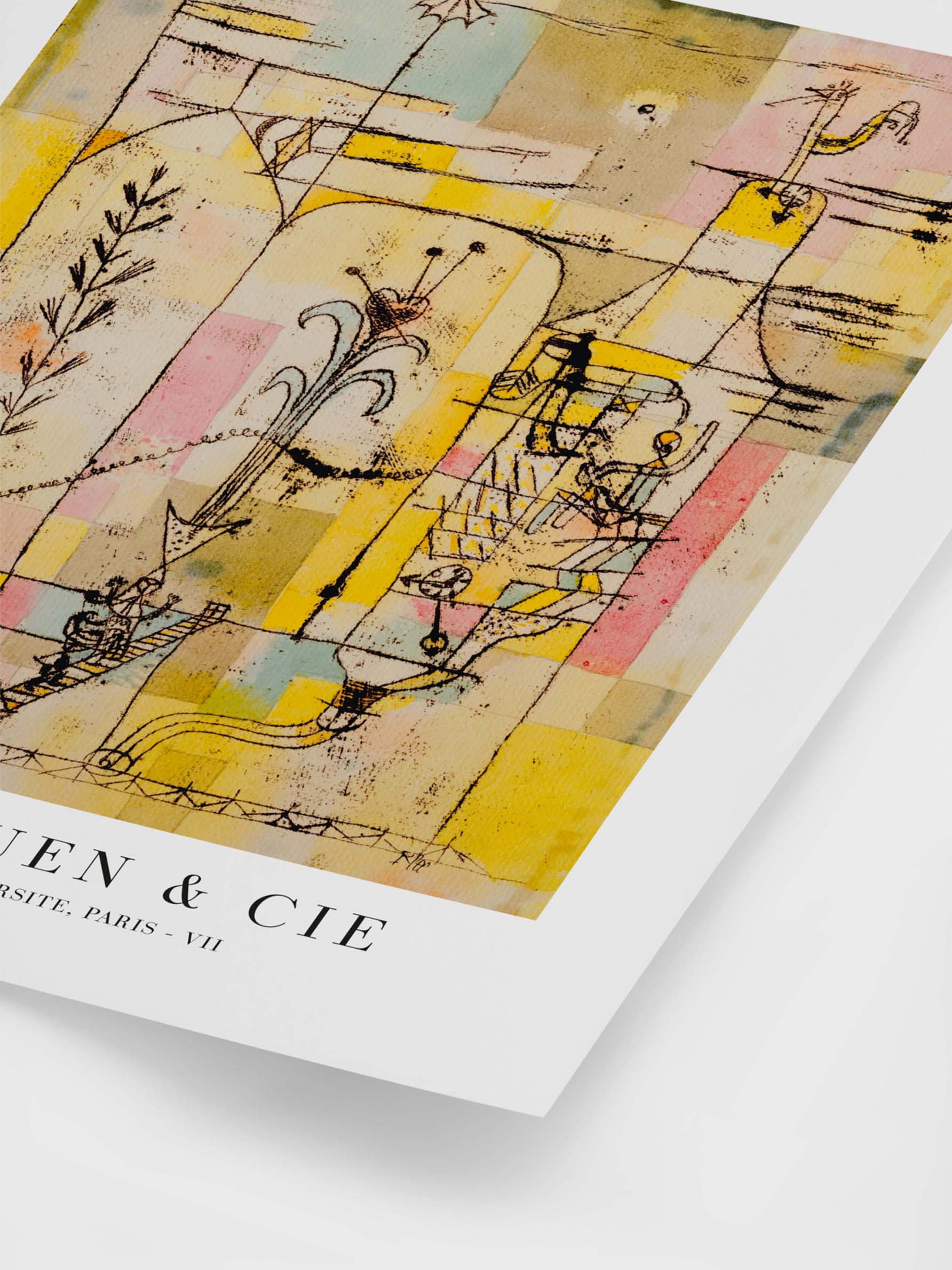 Abstract poster – Tale á la Hoffmann by Paul Klee | Postery