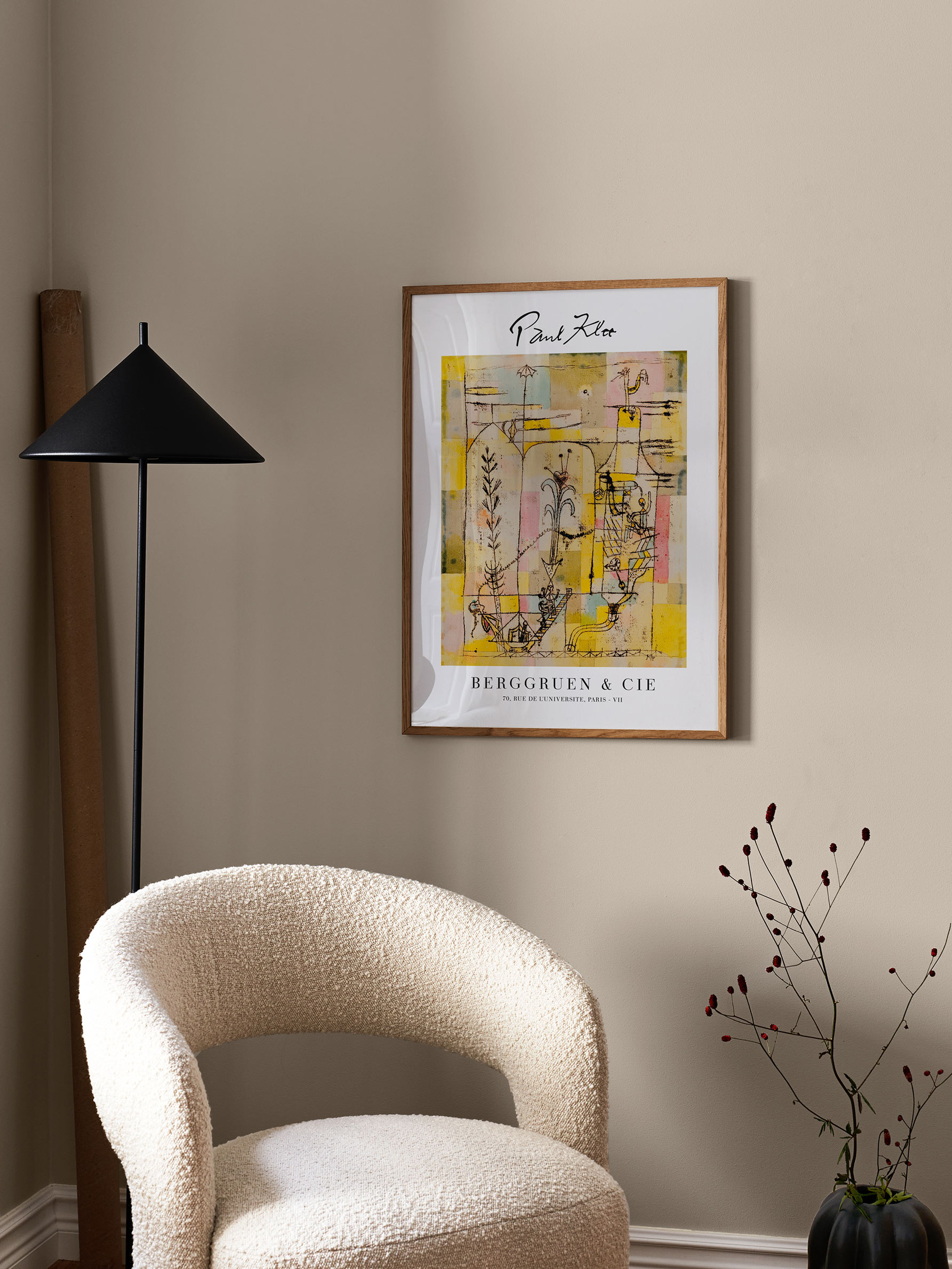 Abstract poster – Tale á la Hoffmann by Paul Klee | Postery Abstract poster – Tale á la Hoffmann by Paul Klee | Postery