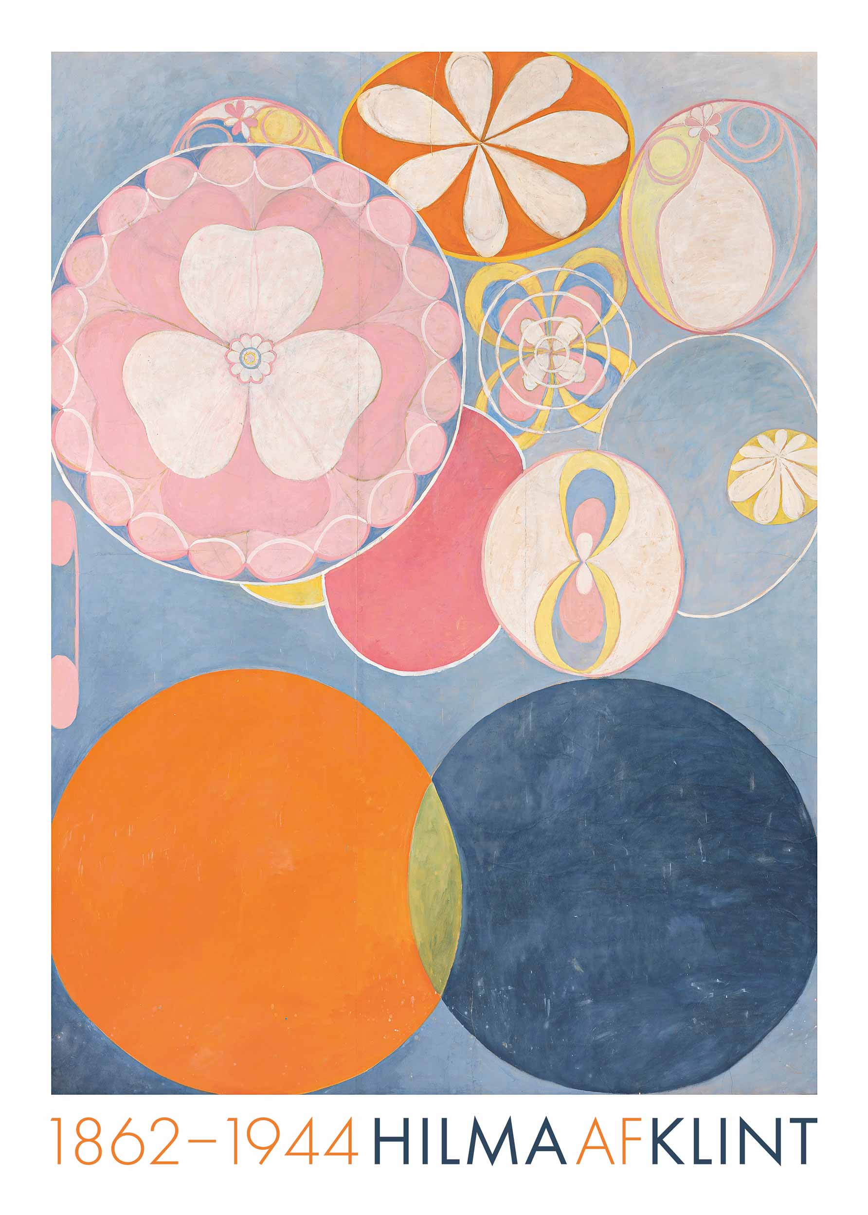 The Ten Largest, No. 2, by Hilma af Klint Poster - Abstract illustration (50x70 cm)
