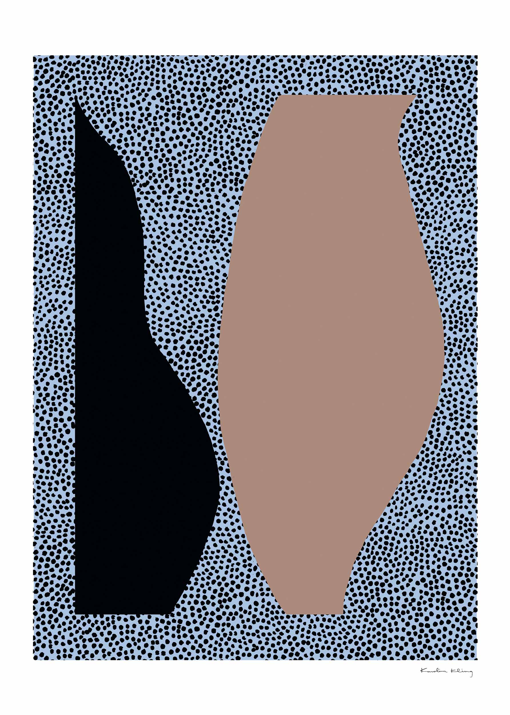 Dottydot Poster - Abstract illustration (70x100 cm)