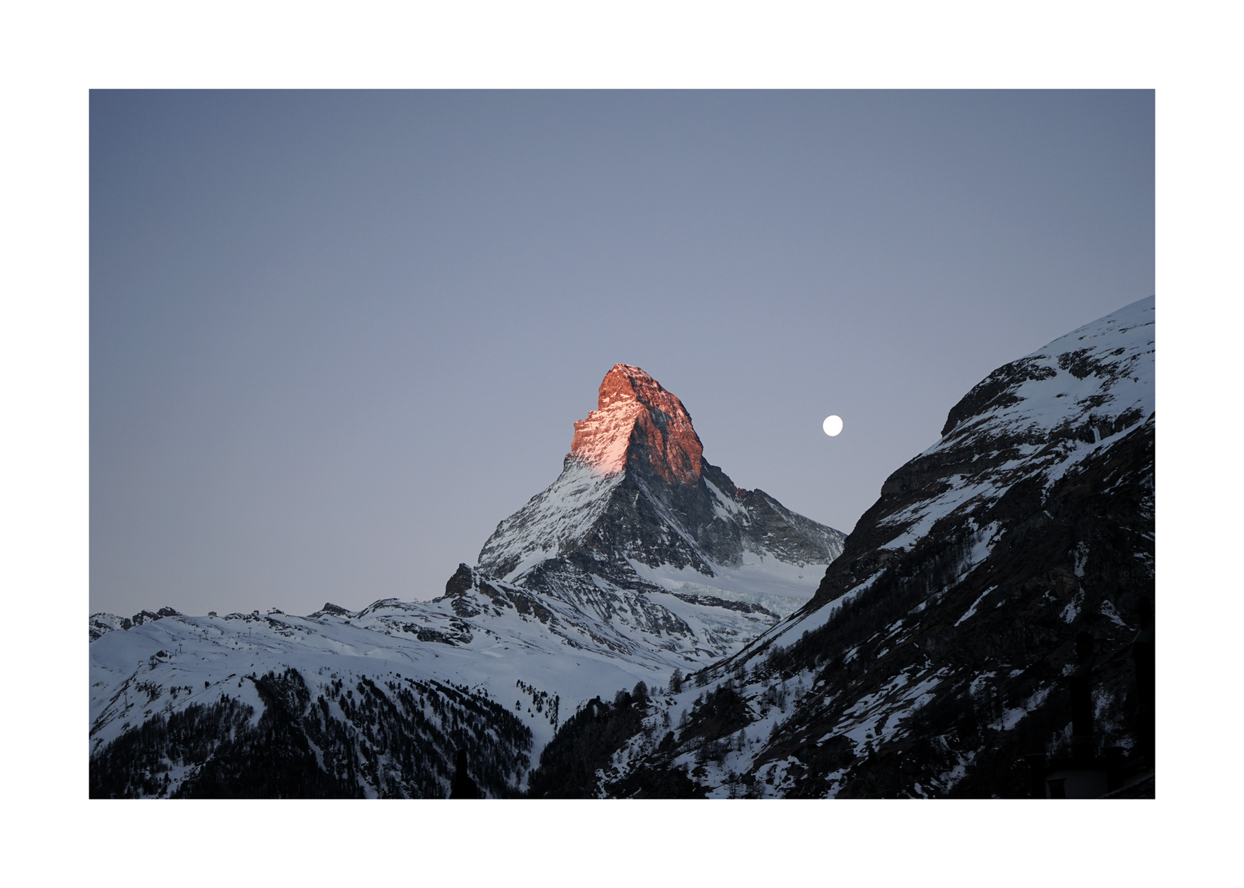 The Matterhorn Poster - Alpine landscape photography (30x40 cm)