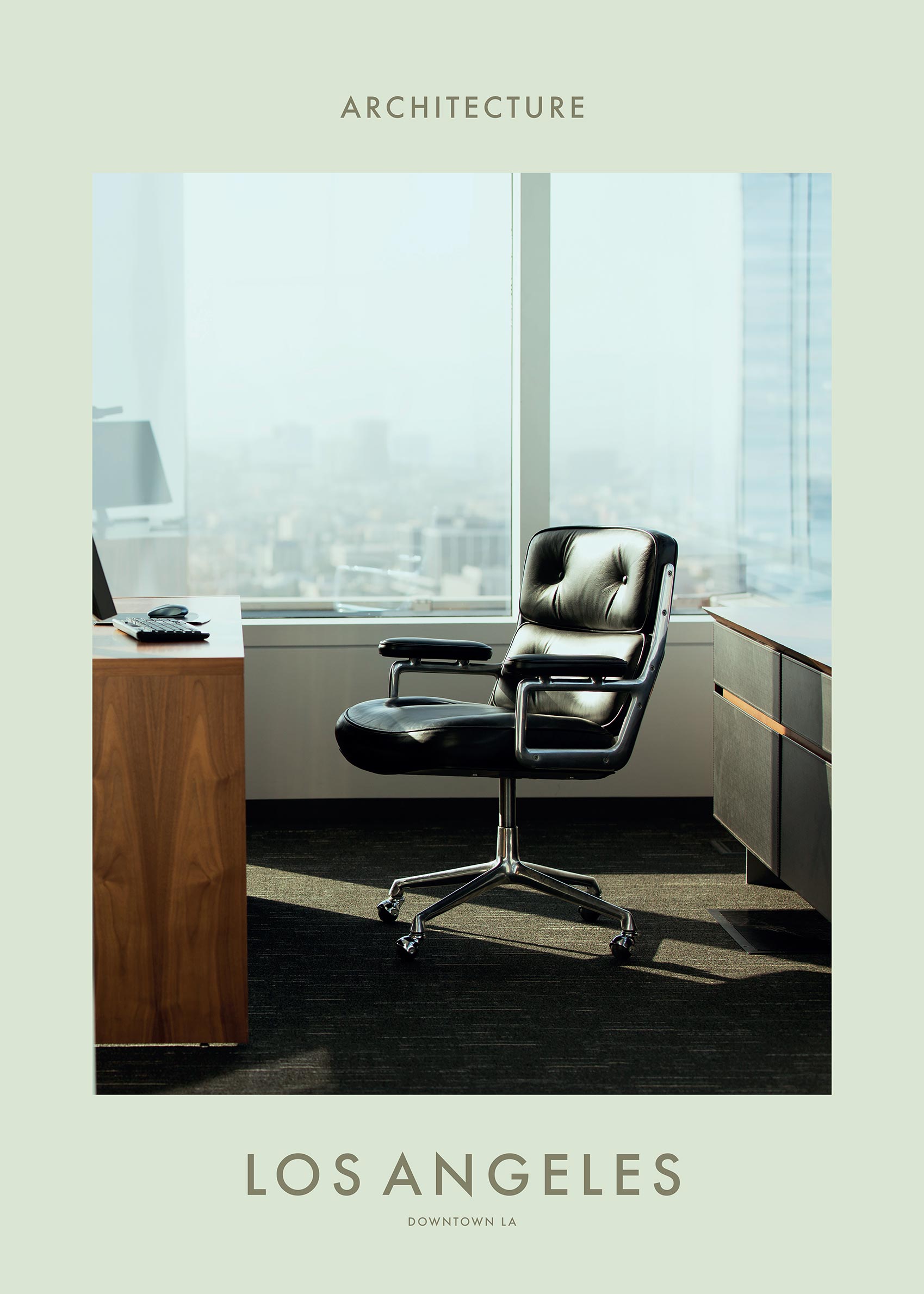 Downtown LA Poster - City photography (50x70 cm)