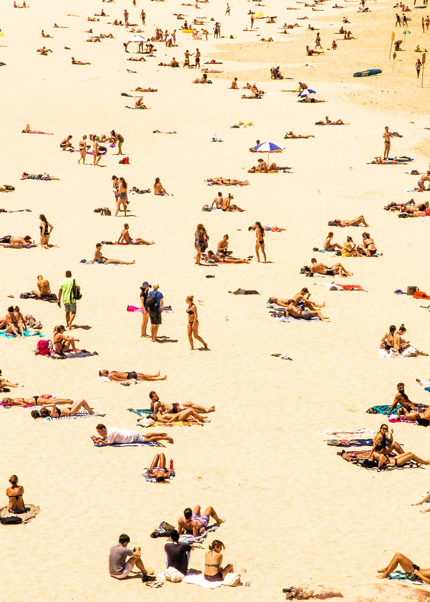 Bondi Beach Poster - Coastal photography (30x40 cm)