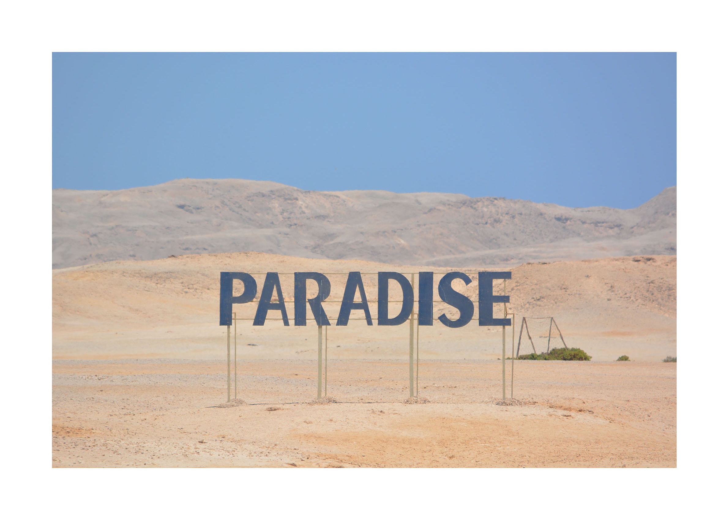 Beach Paradise poster - Desert photography (40x50 cm)