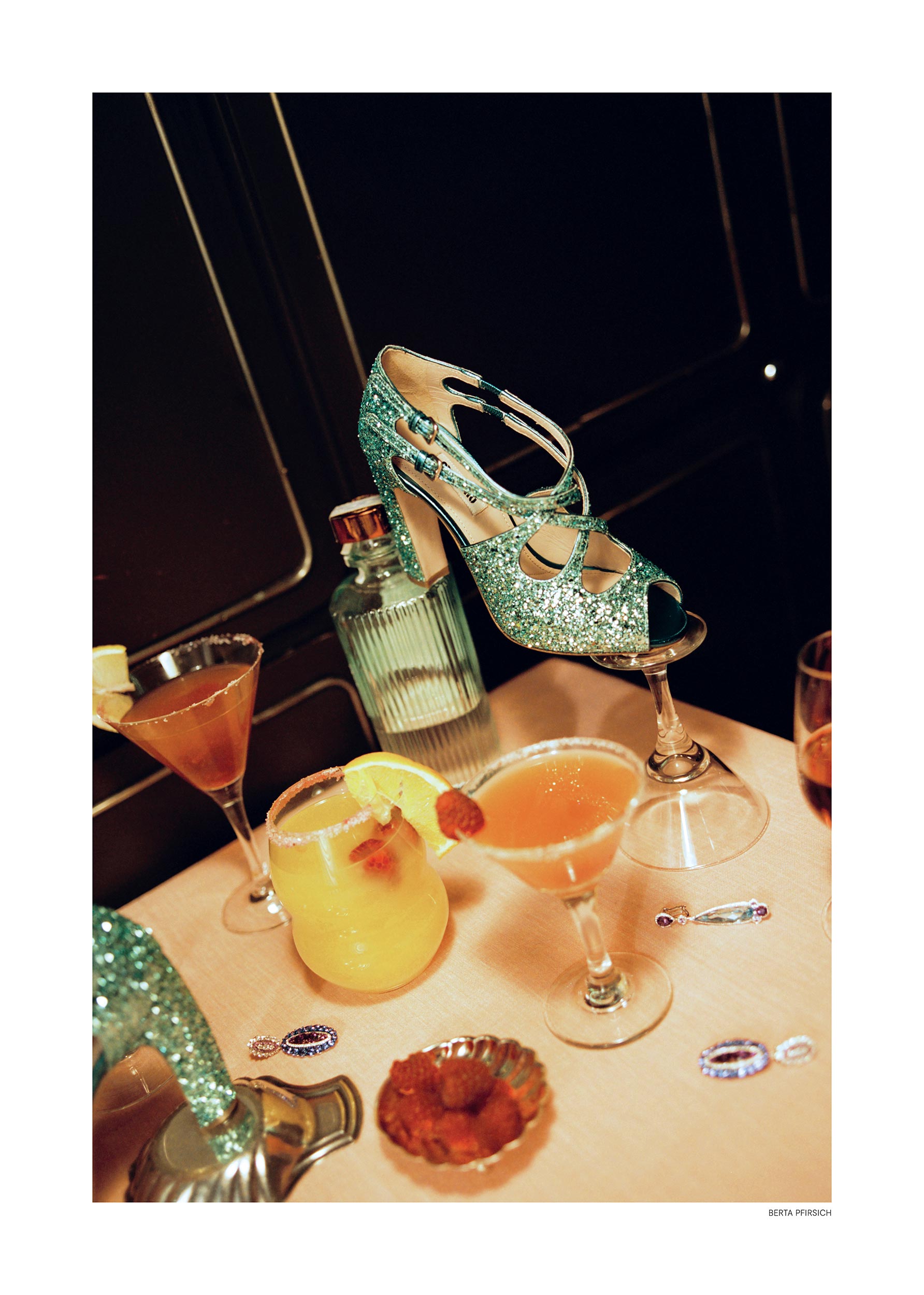 Party Still Life plakat - Modefotografi (30x40 cm)
