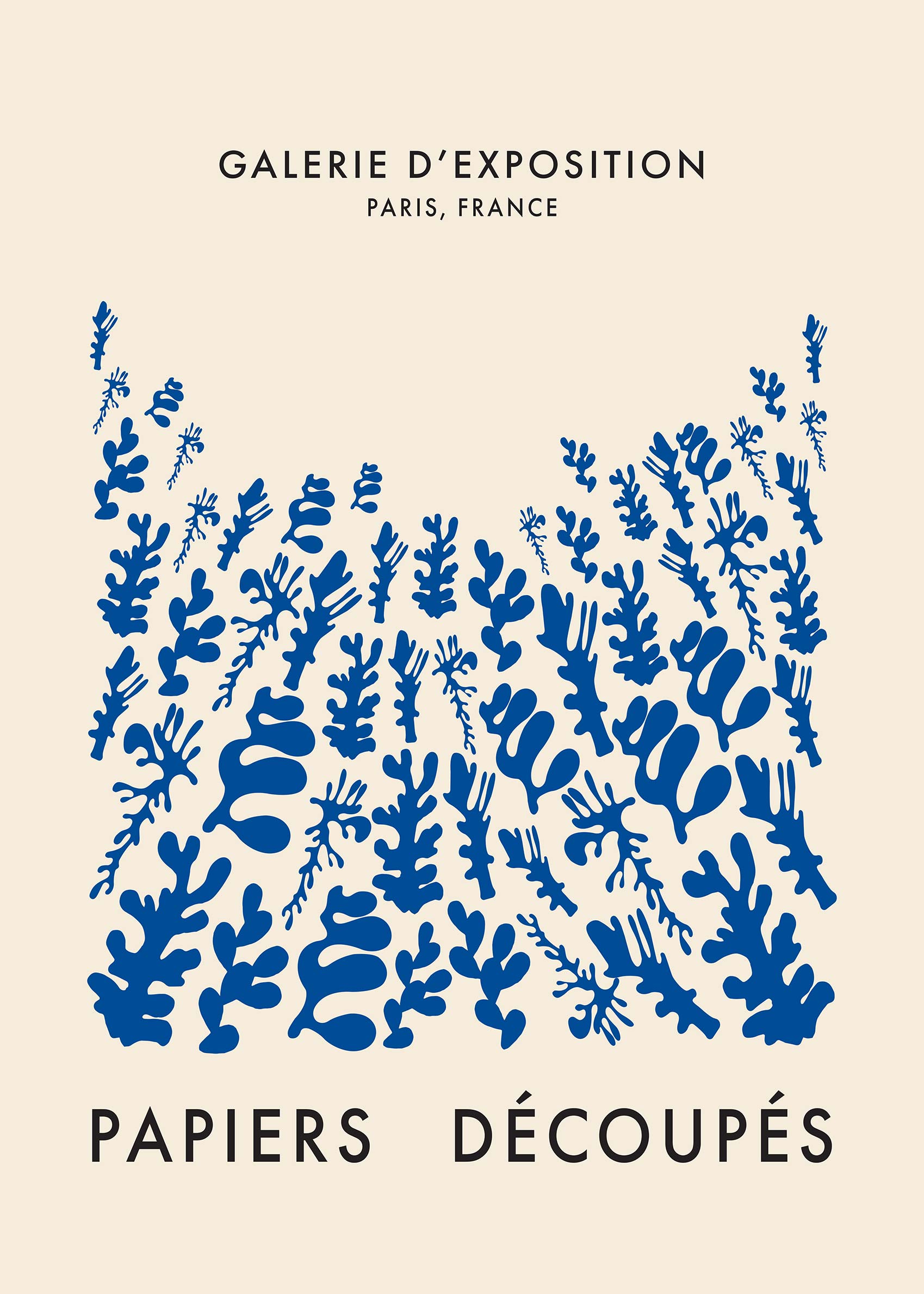 Fauvism Small Pattern Poster - Abstract illustration (30x40 cm)