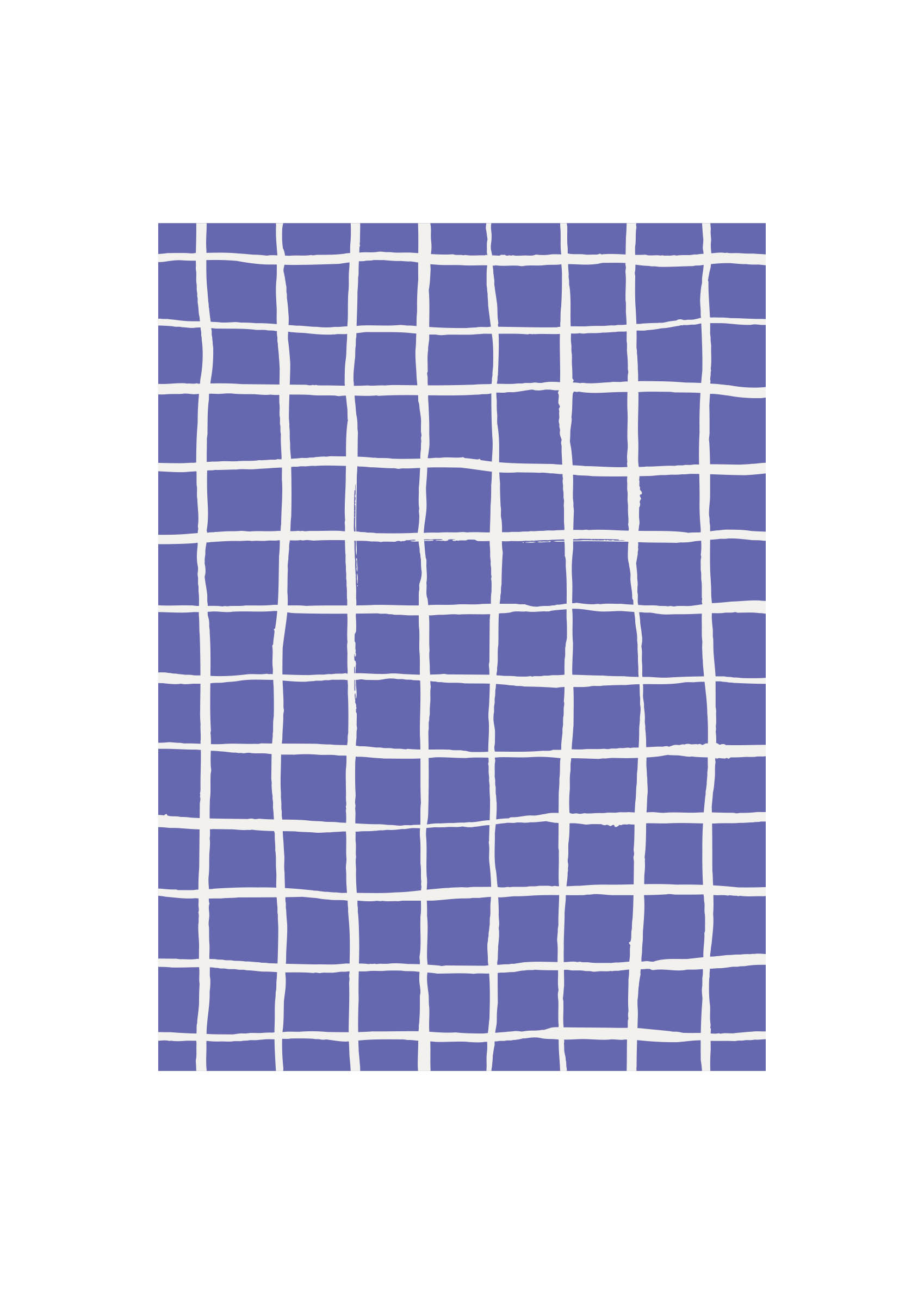 Blue Canvas Poster - Abstrakte Grafik (30x40 cm)