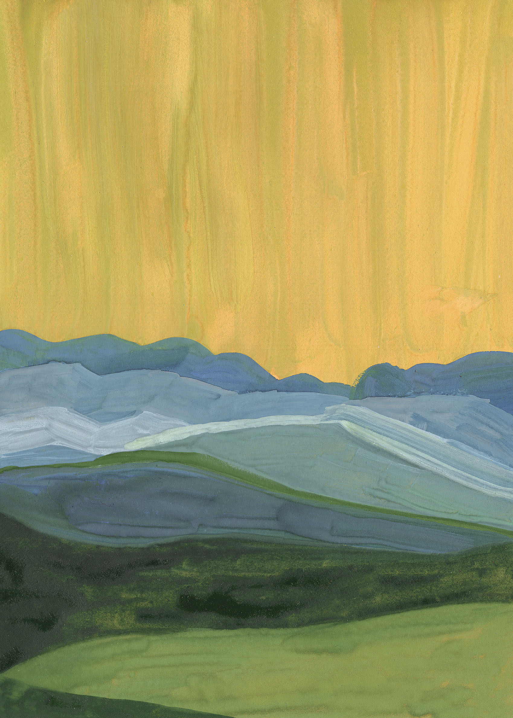Landscapism Poster - Landscape painting (70x100 cm)