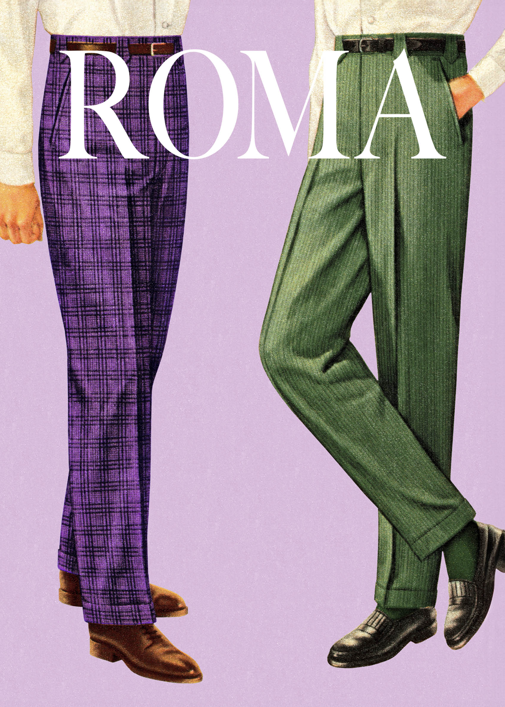 Roma poster - Fashion illustration (50x70 cm)