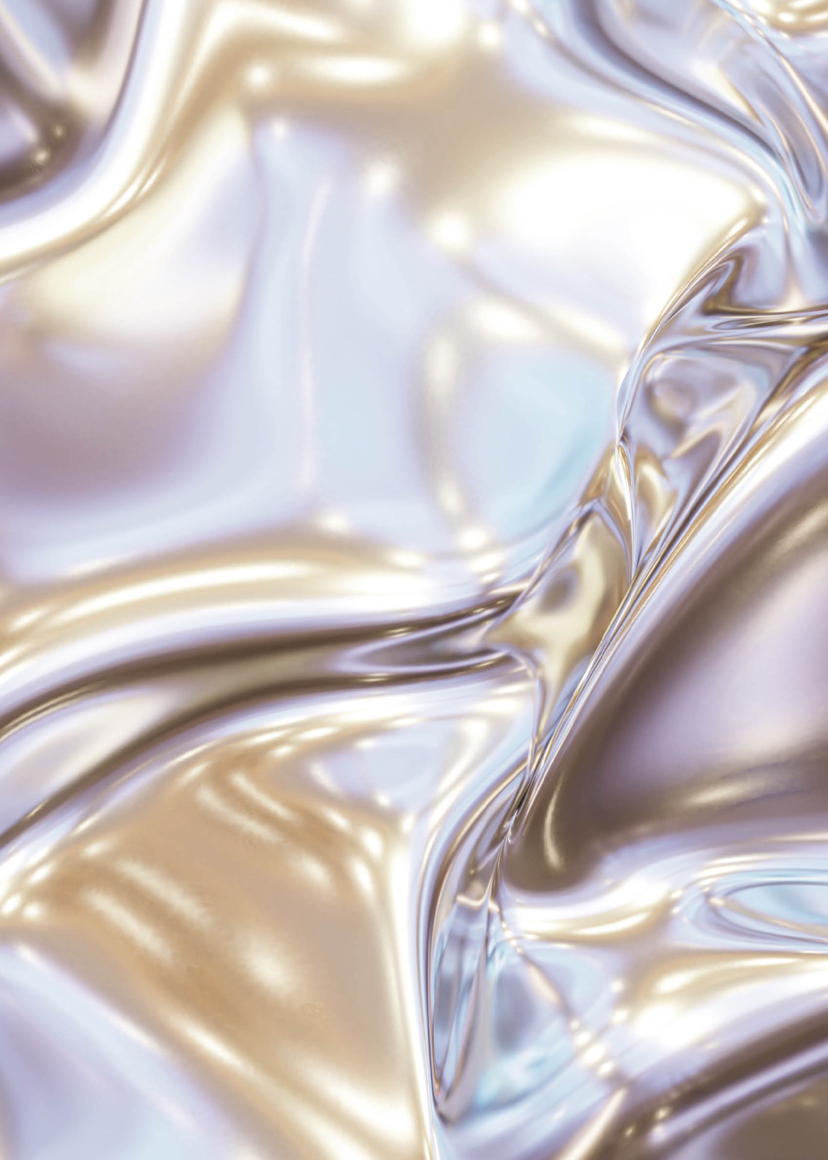 Metallic I Poster - Abstract illustration (50x70 cm)