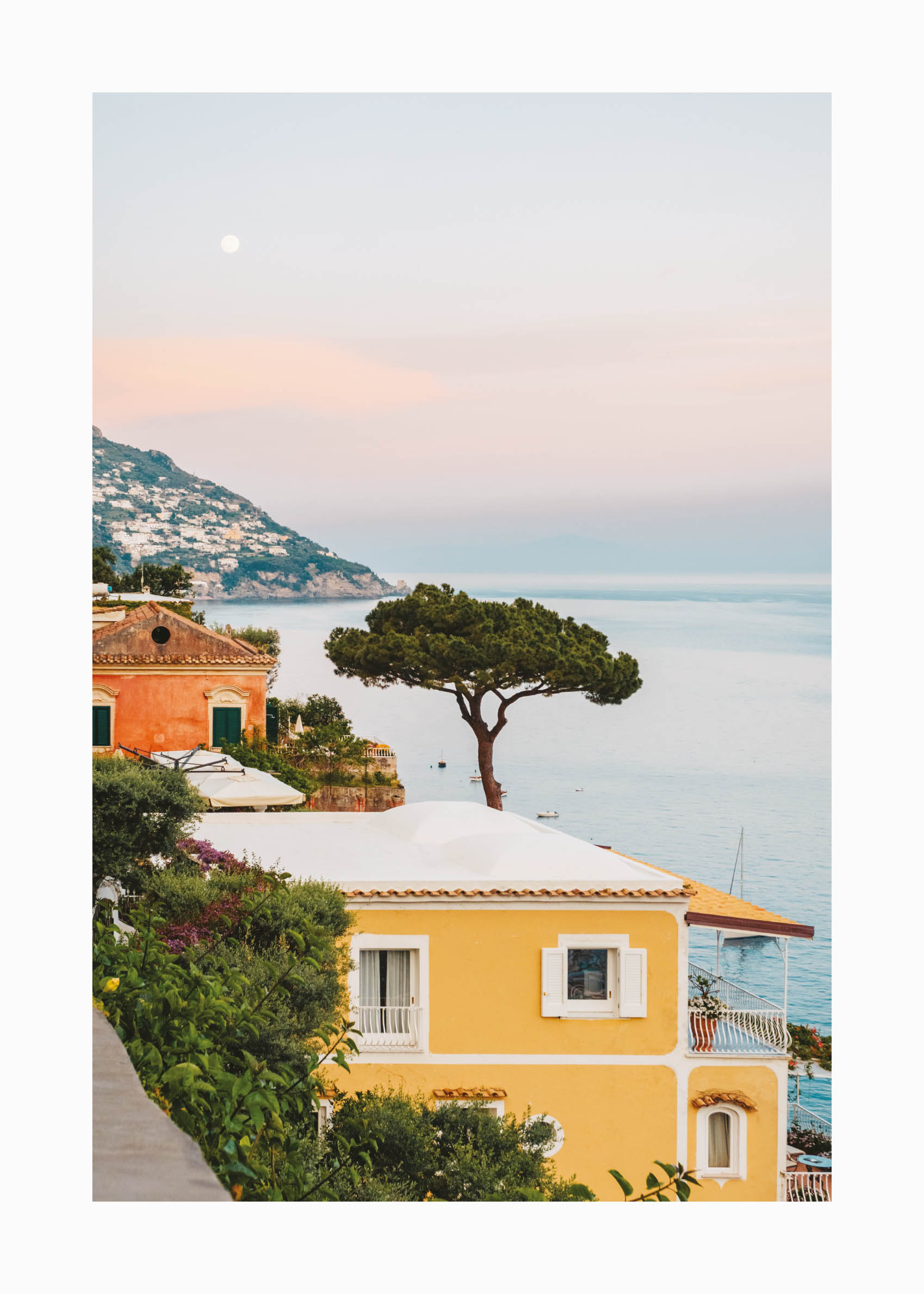 An Amalfi View poster - Coastal town photography (40x50 cm)