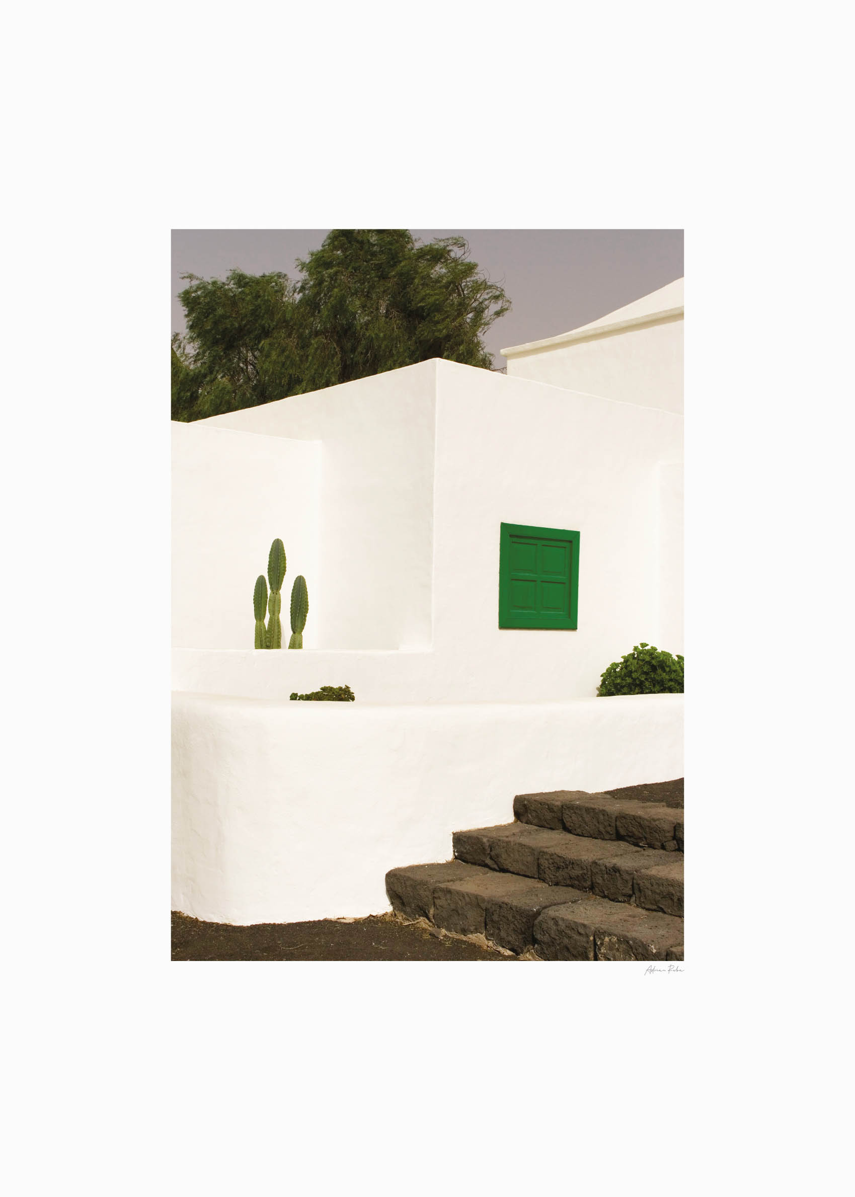 Verdant Spain Poster - Architekturfotografie (50x70 cm)