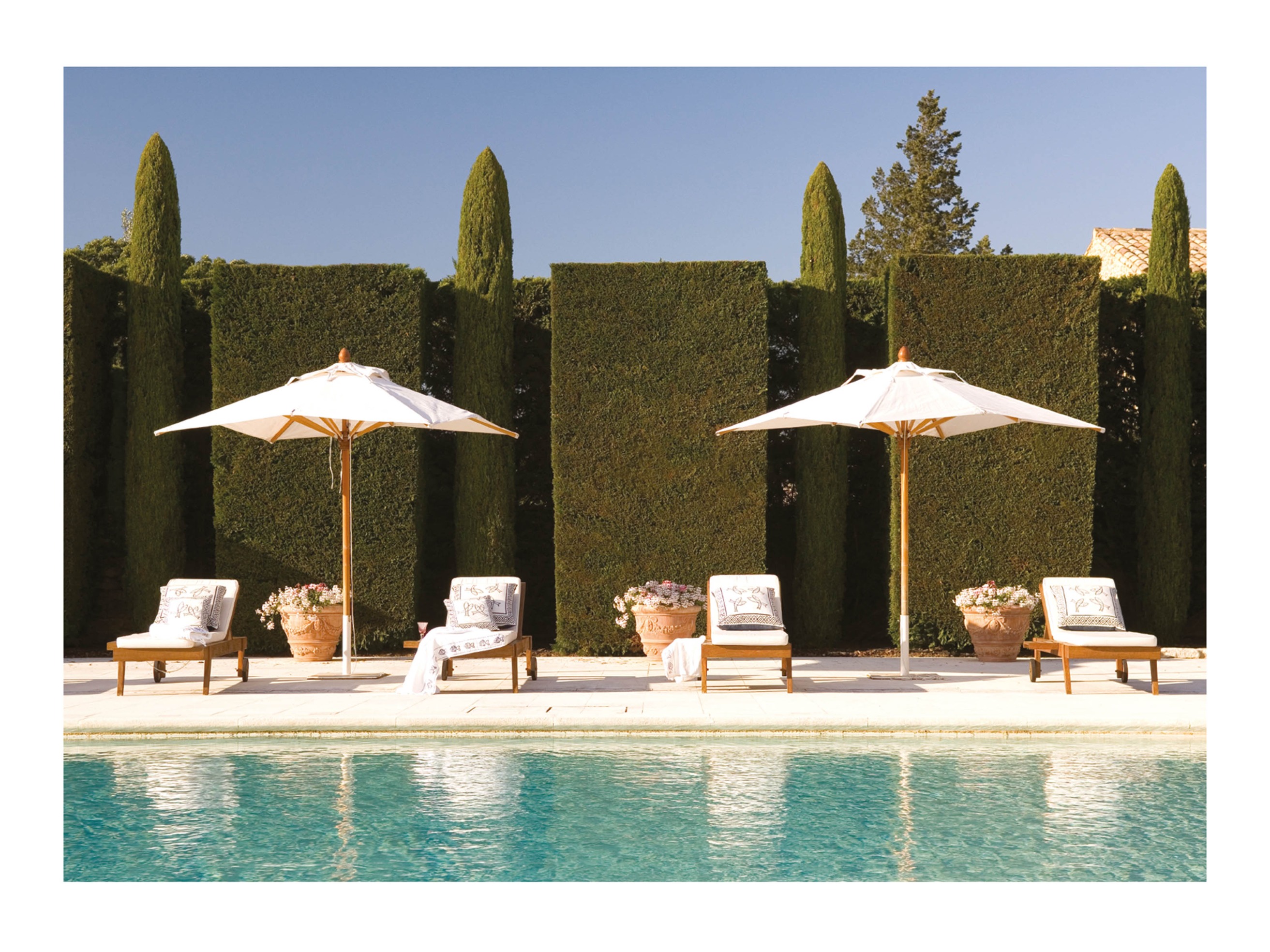 Poolside Paradise Poster - Pool photography (21x30 cm)