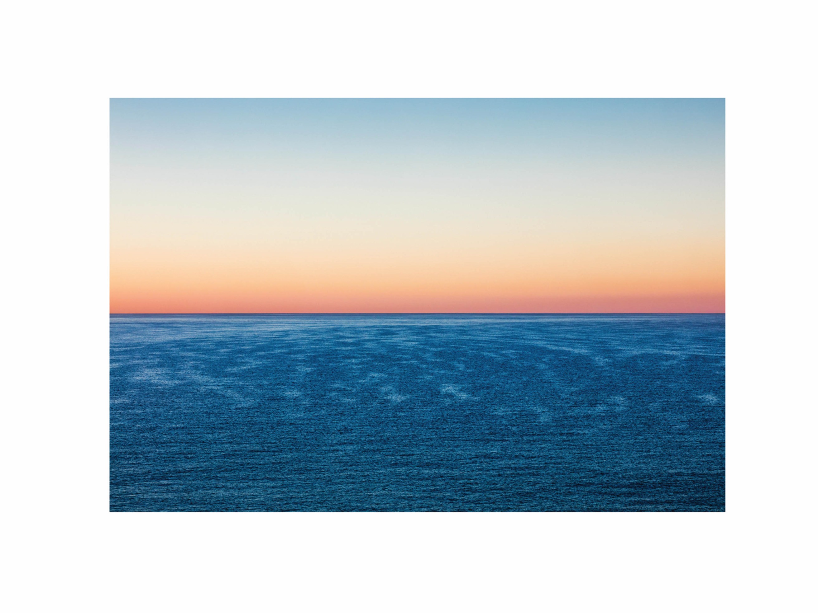 Midnight Sun Poster - Seascape photography (40x50 cm)