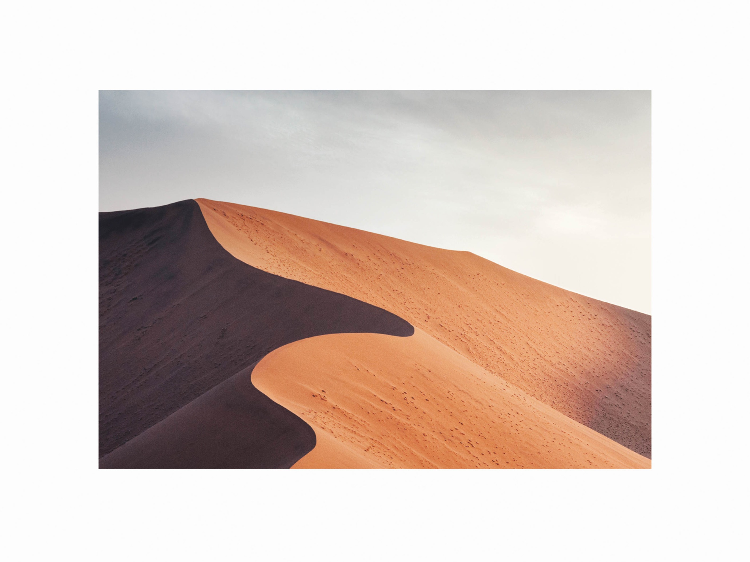 Sand Dunes Poster - Wüstenlandschaft Fotografie (30x40 cm)