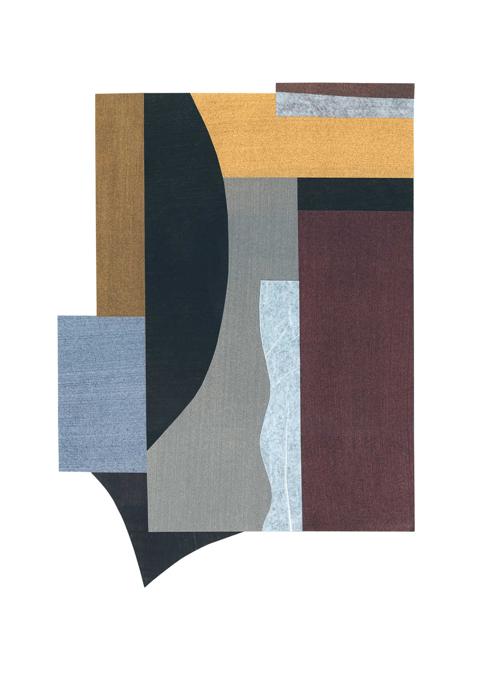Wave Poster - Abstract illustration (70x100 cm)