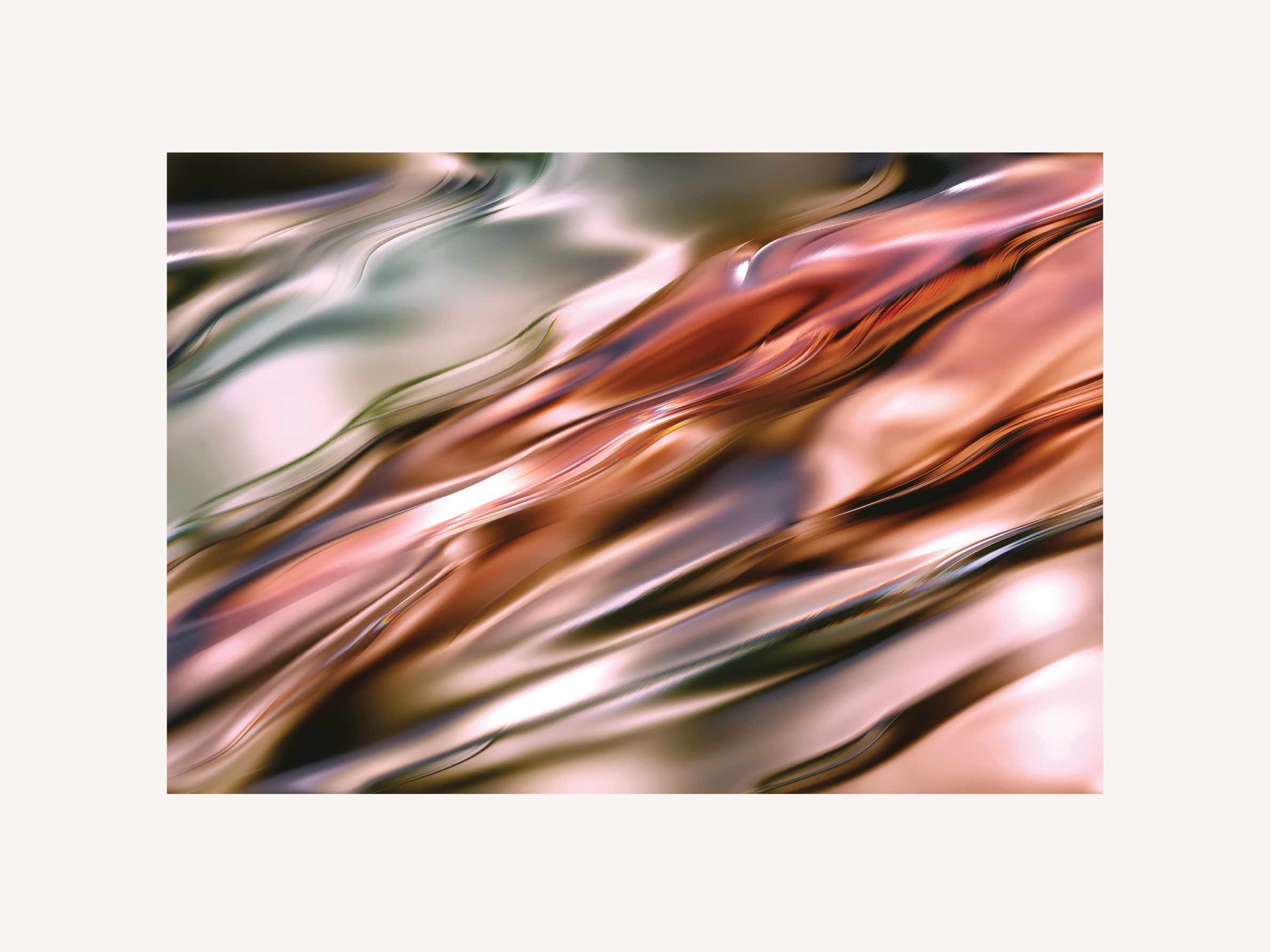 Ripples Poster - Abstract illustration (50x70 cm)