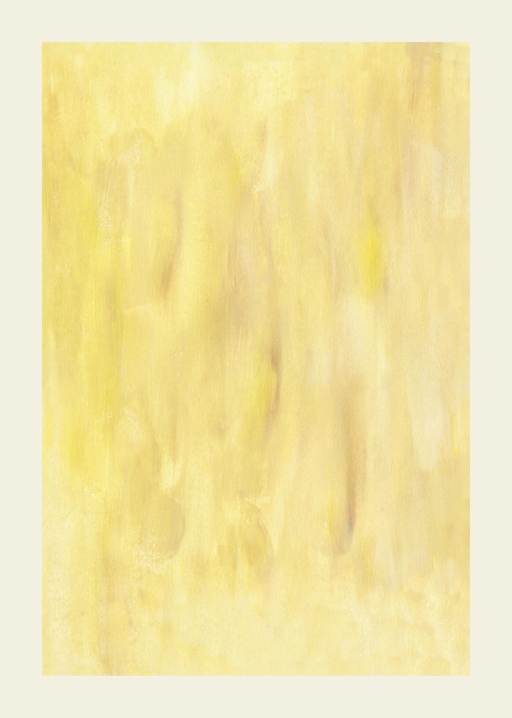 Butter Light I Poster - Abstrakte Grafik (30x40 cm)