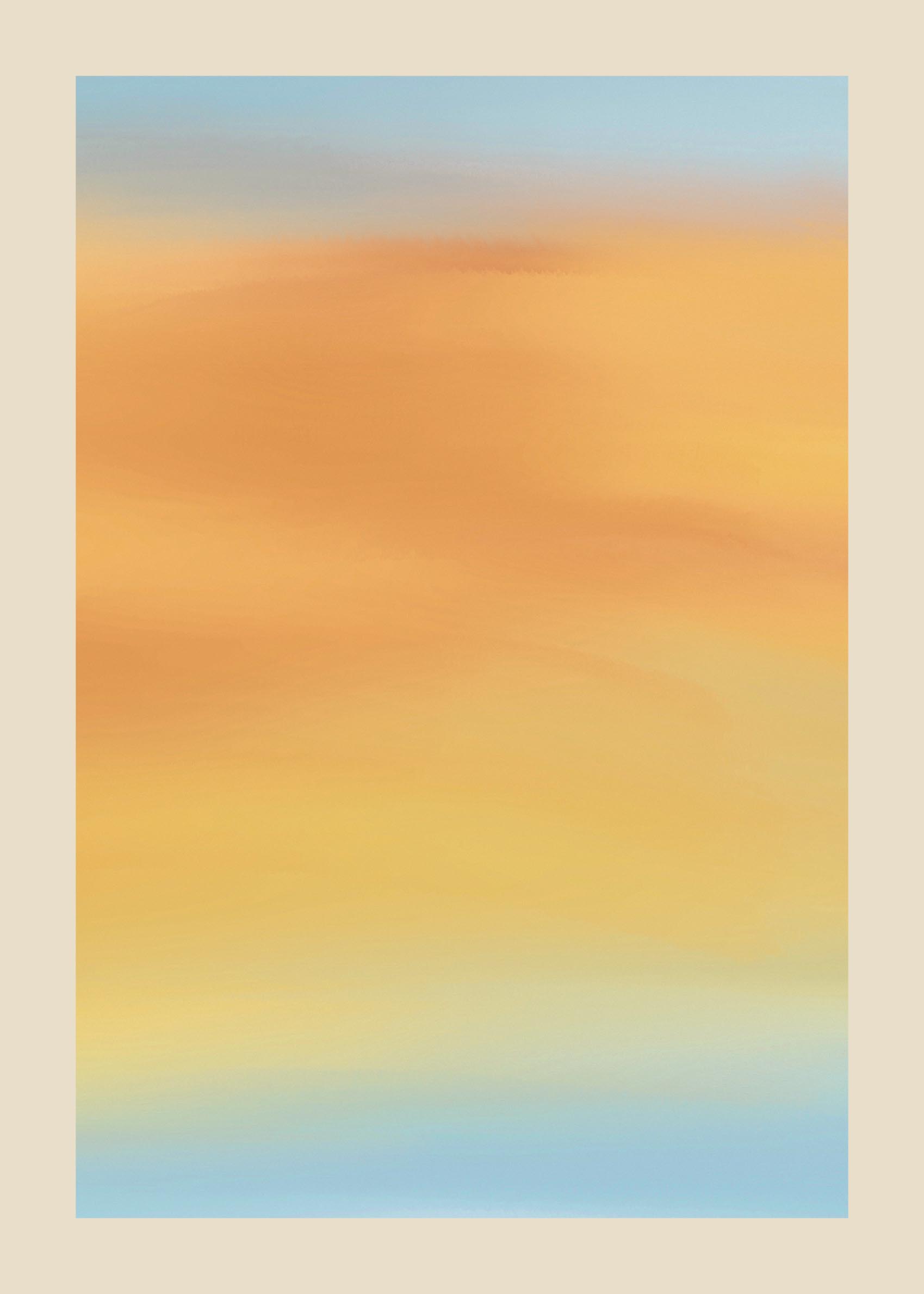 Soft Rise Poster - Abstrakte Grafik (50x70 cm)
