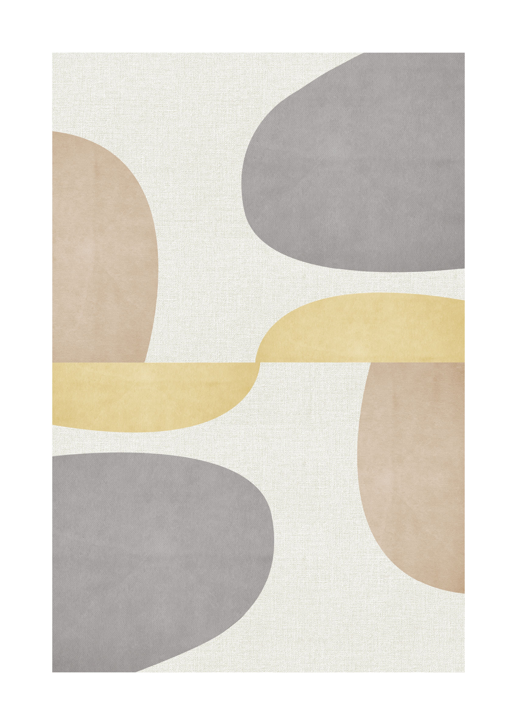 Tactile Poster - Abstract illustration (50x70 cm)