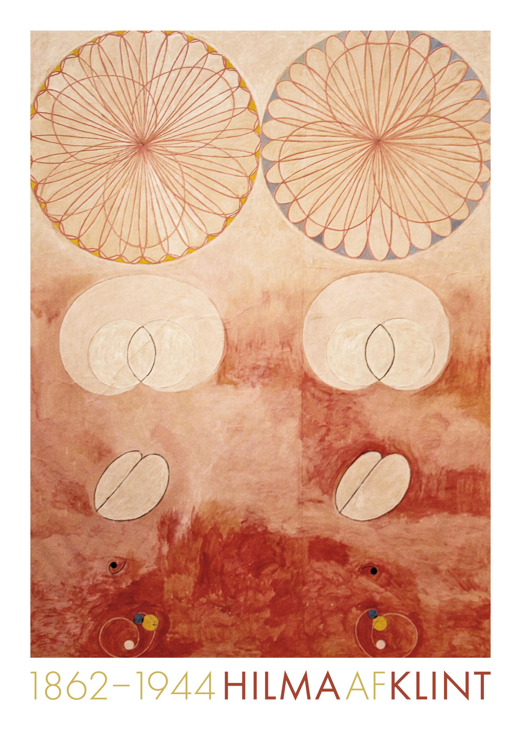 The Ten Largest No.9 I poster - Abstract illustration (30x40 cm)