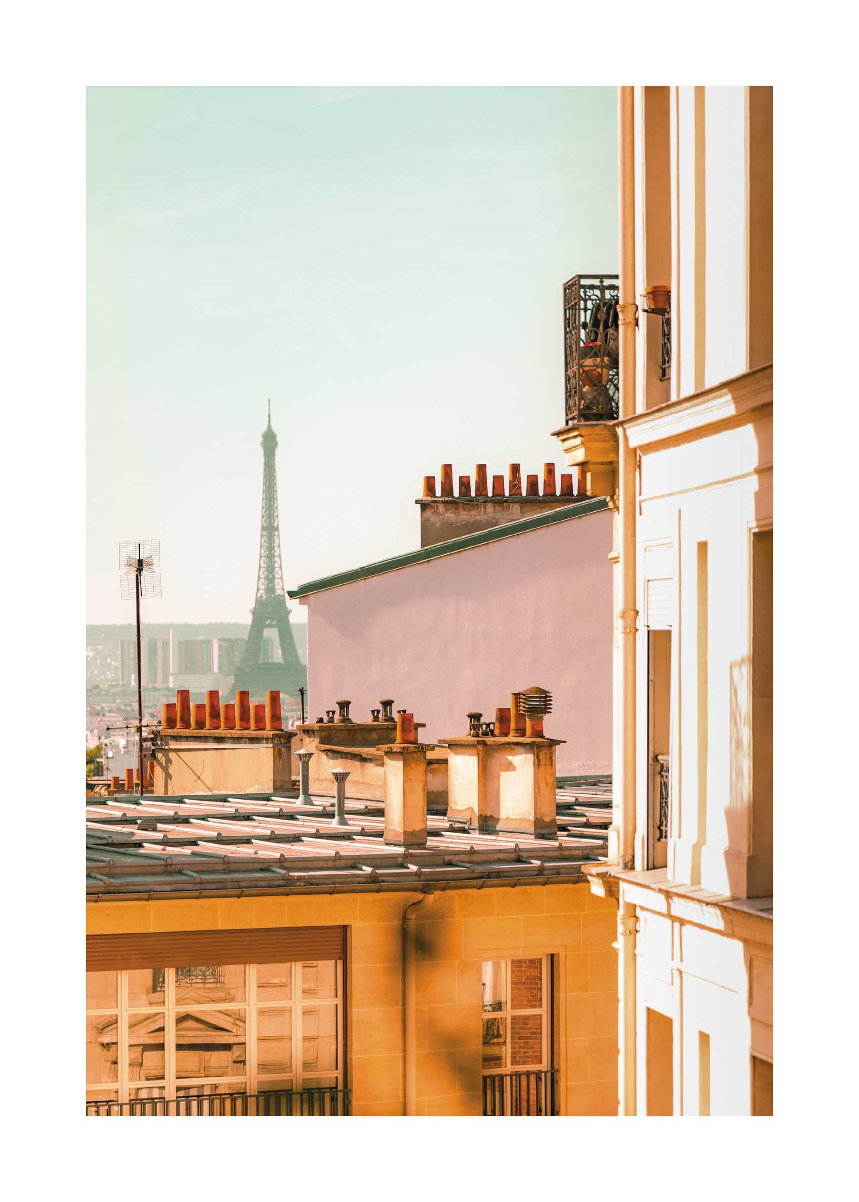 Always Be Paris Poster - City photography (50x70 cm)