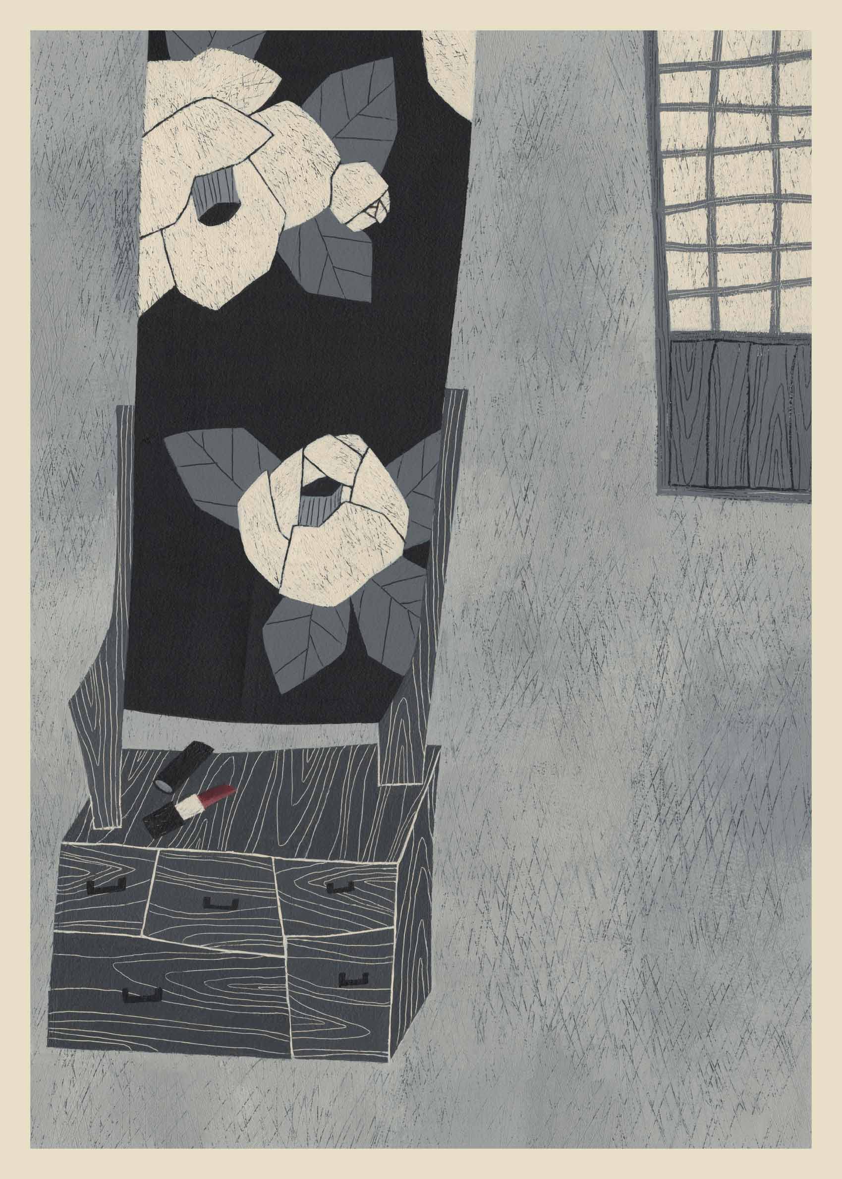 Getting Ready Poster - Blumenillustration (50x70 cm)