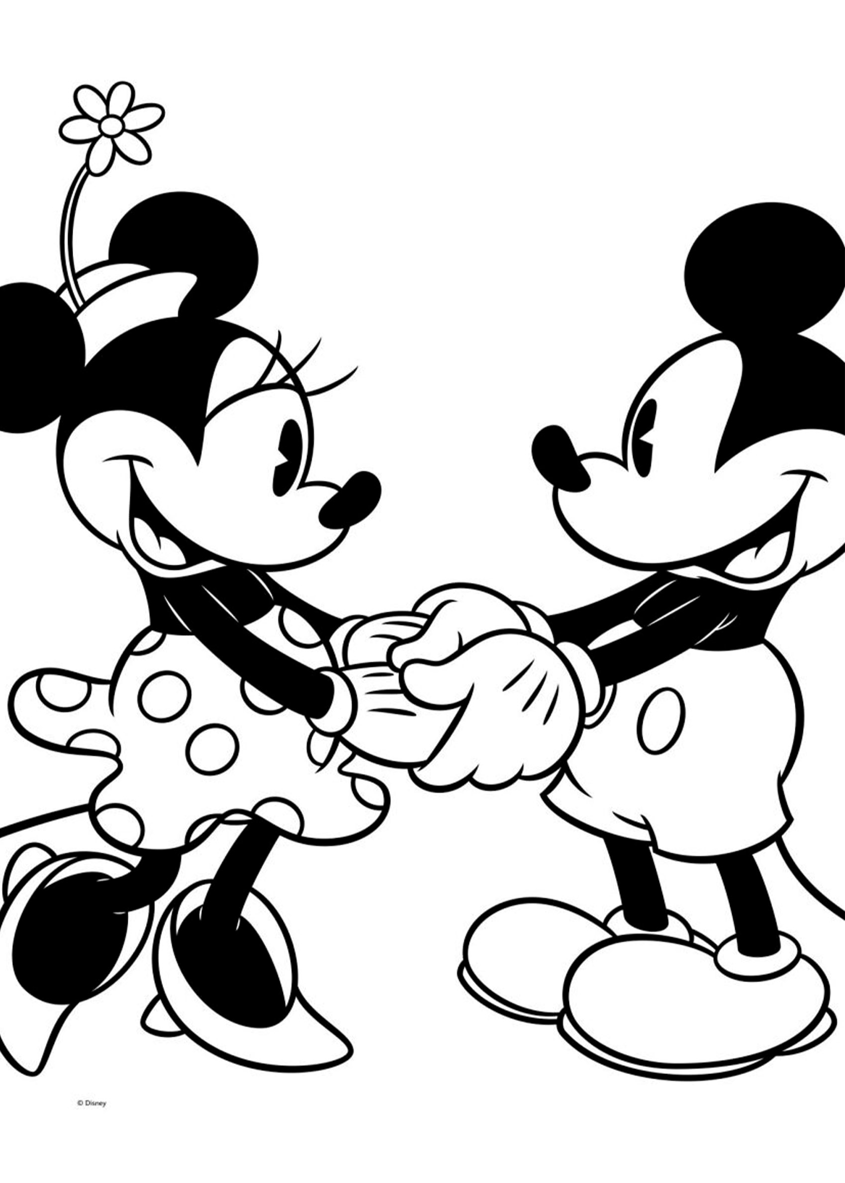 Mickey & Minnie Complete Poster - Disney-Grafik (30x40 cm)
