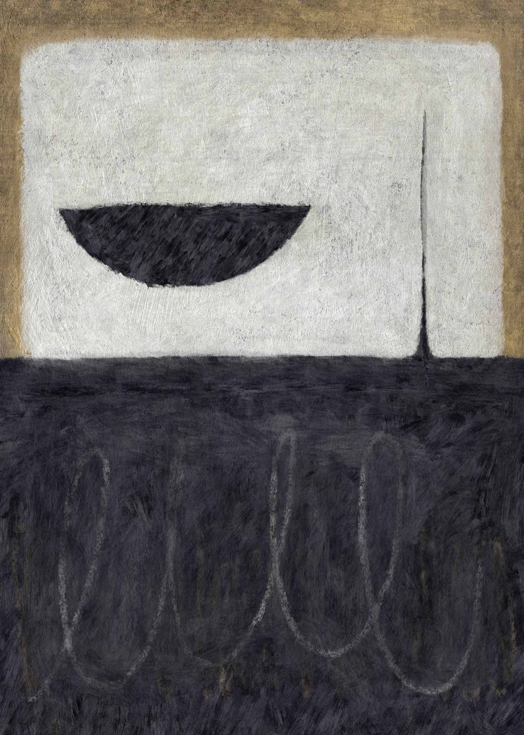 Moderne Poster - Abstract painting (50x70 cm)