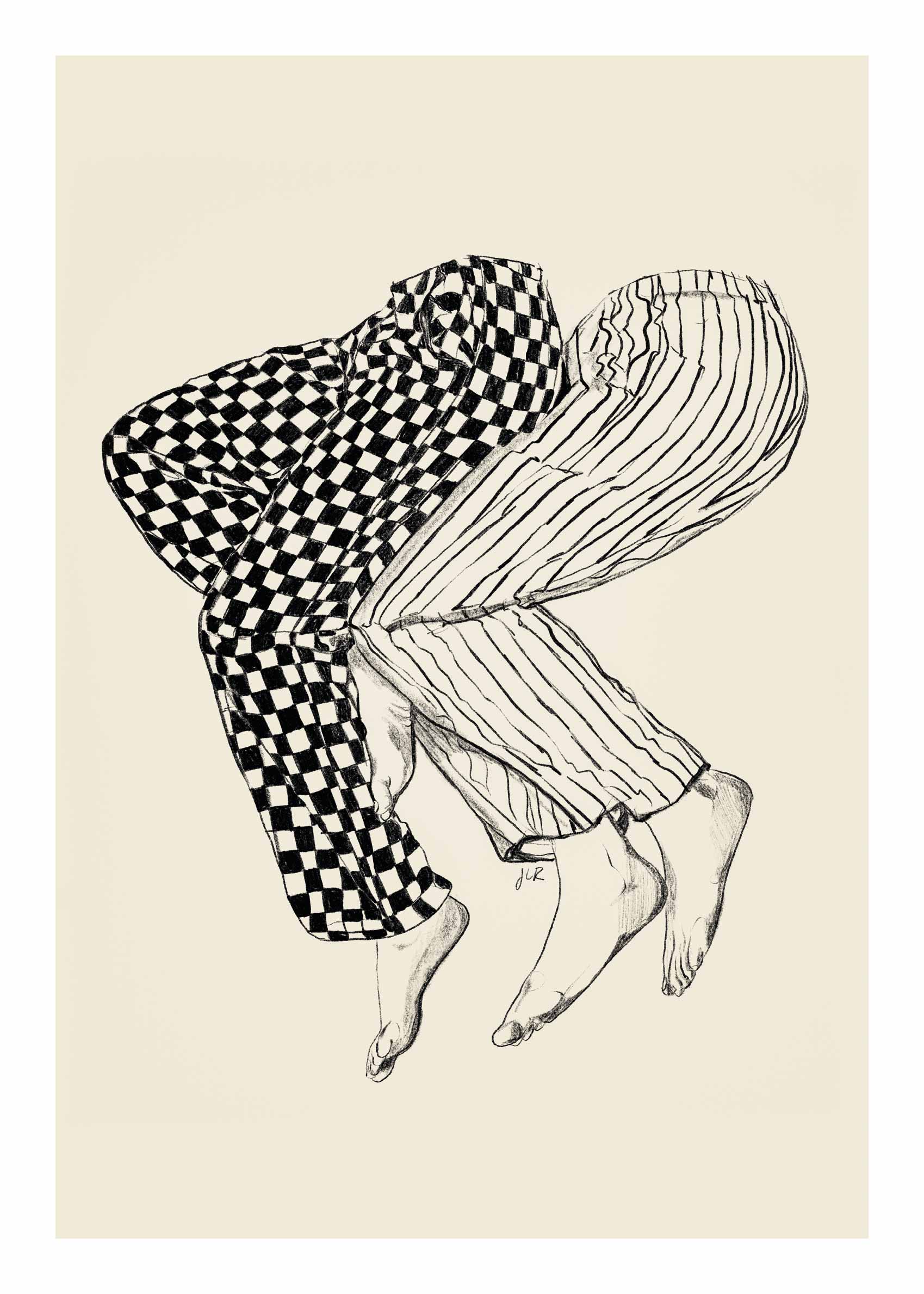 Love I Poster - Modeillustration (70x100 cm)