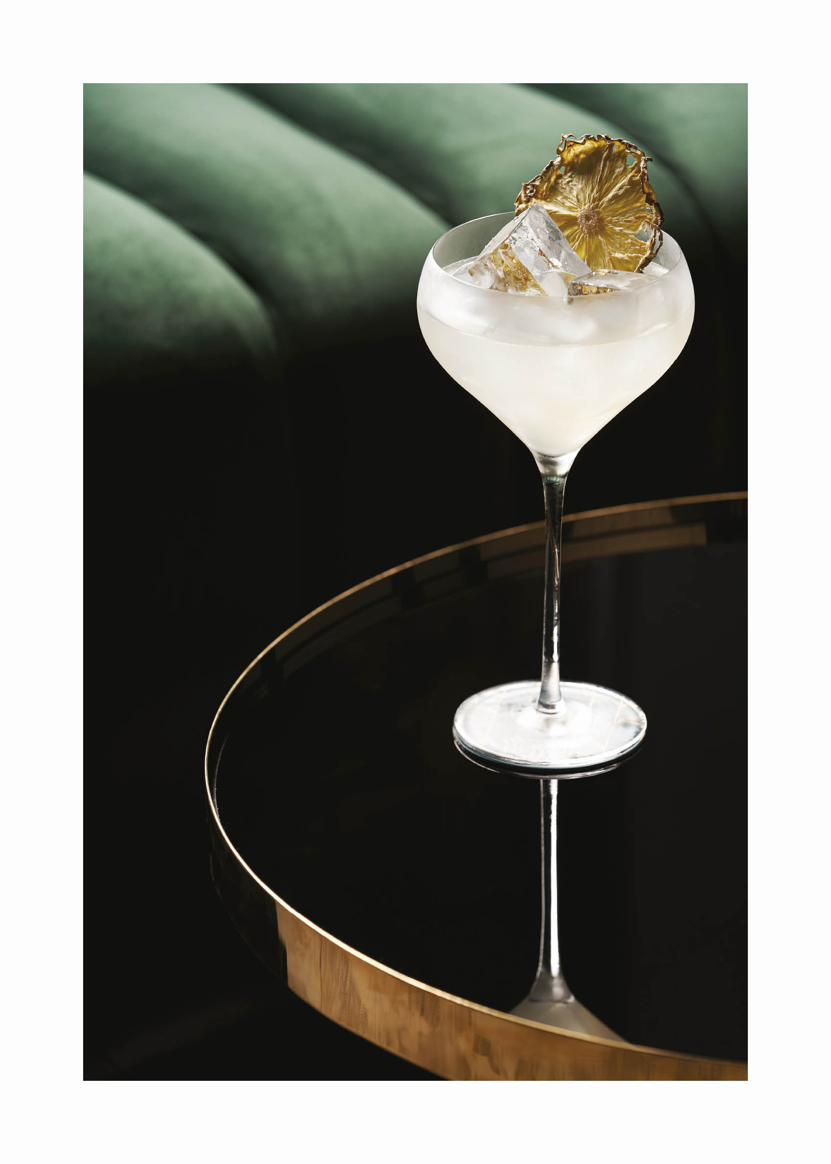 Pineapple Daiquiri Poster - Cocktail photography (21x30 cm)
