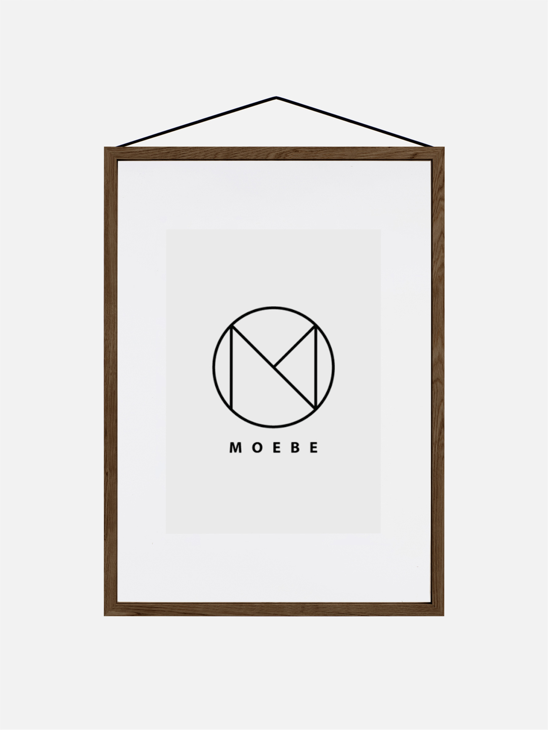 Moebe Frame Smoked Oak - Smoked oak finish (A3 (31x44 cm))