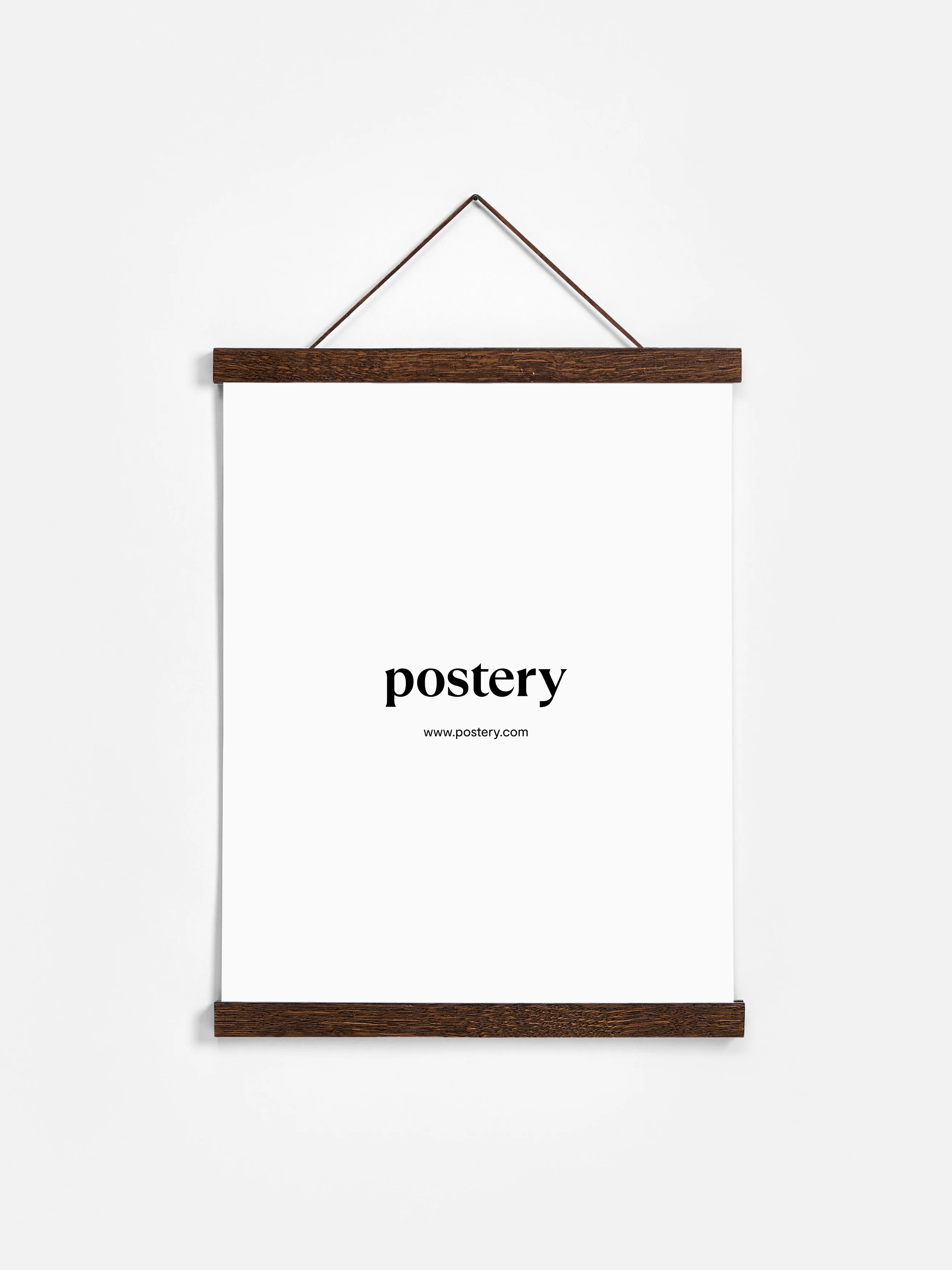 Poster Hanger Dark Oak Poster - Dark oak wood design (51 cm)