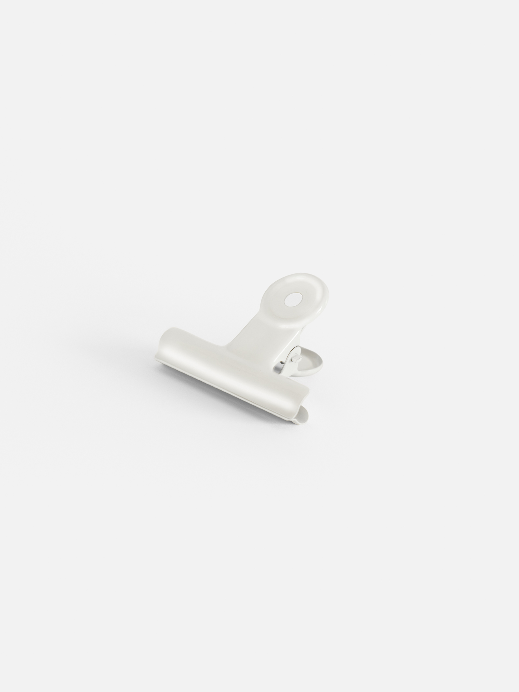 Poster Clip Classic White - White poster clip (50 mm)