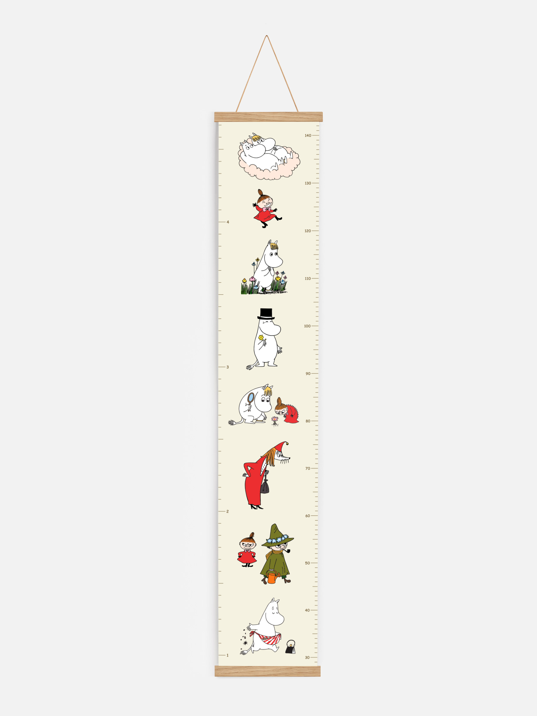 Height Chart - Moomin Poster - Moomin illustration (ONE SIZE)