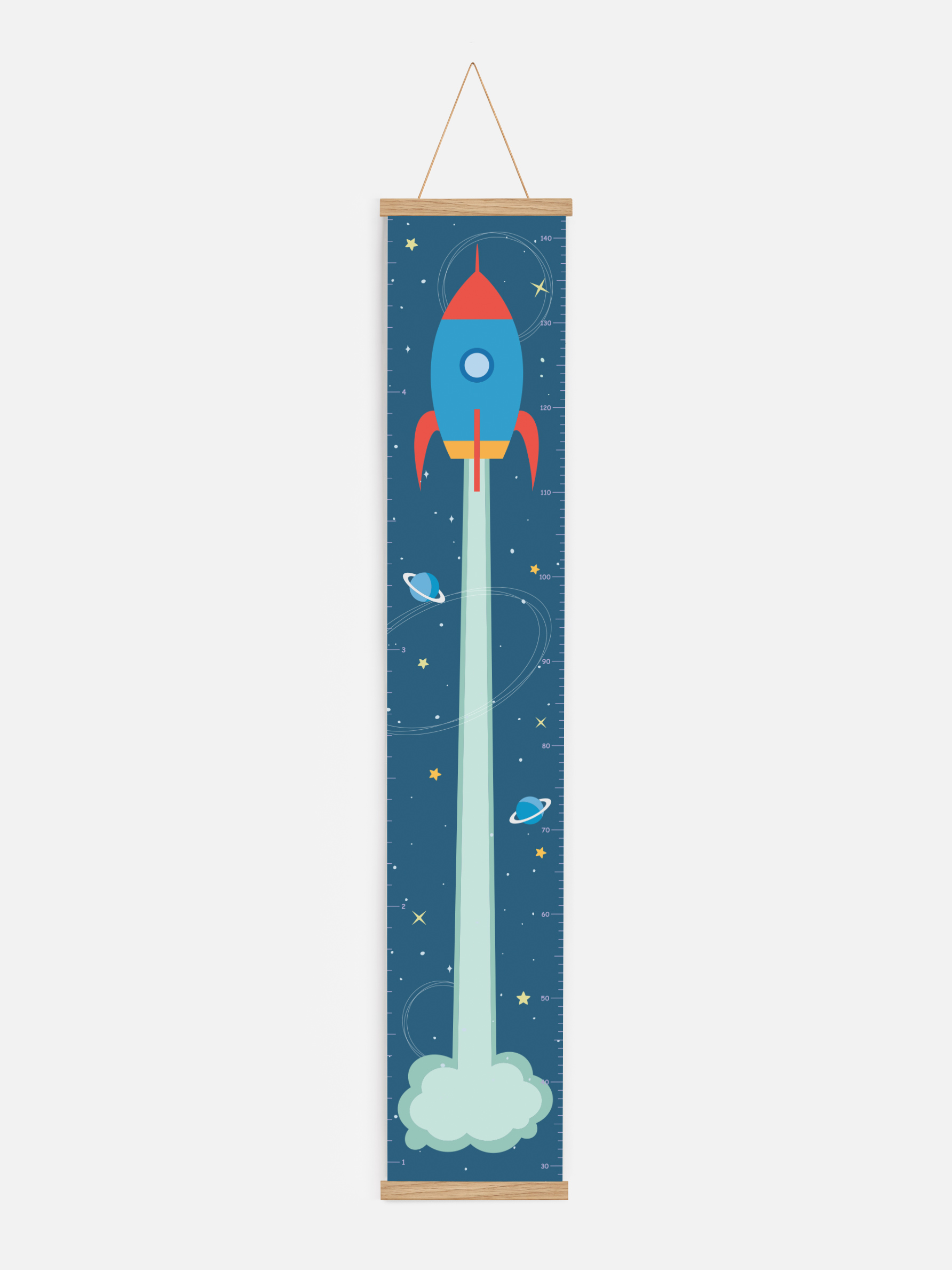 Højdemåler - Rocket Scientist - Raketillustration (ONE SIZE)