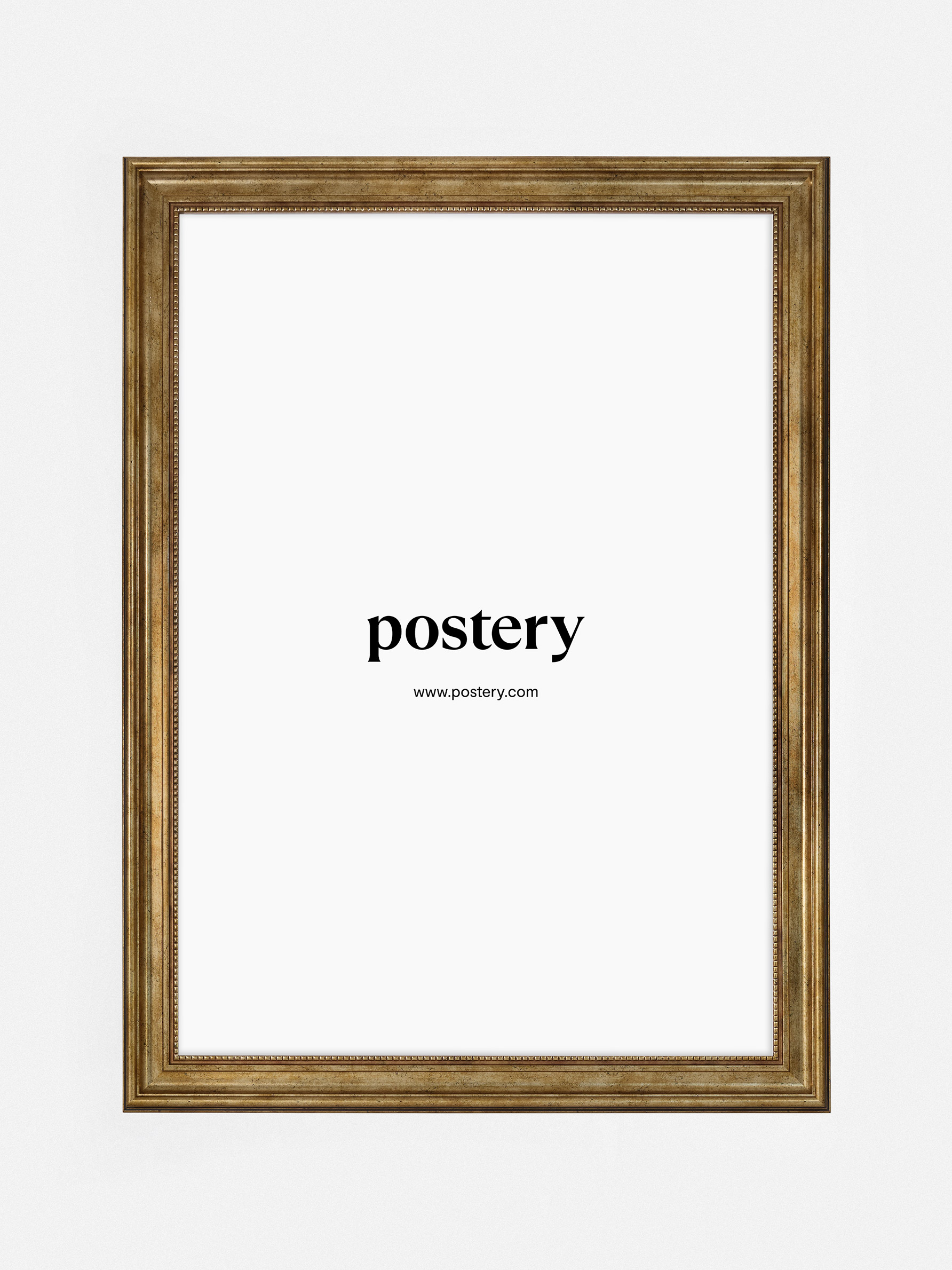 Picture Frame Rococo Gold Frame - Gold rococo finish (30x40 cm)