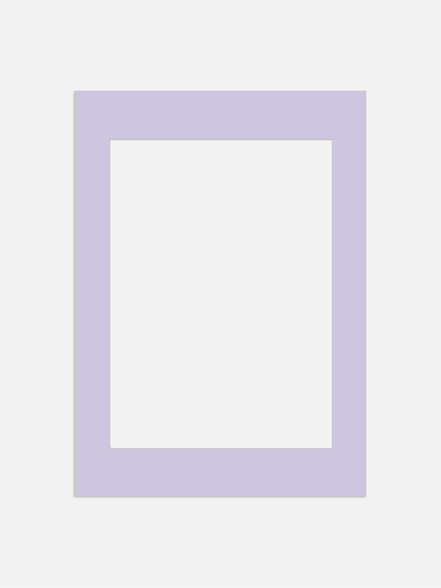 Mat Board Pastel Purple - Pastel purple passepartout (50x70 cm)