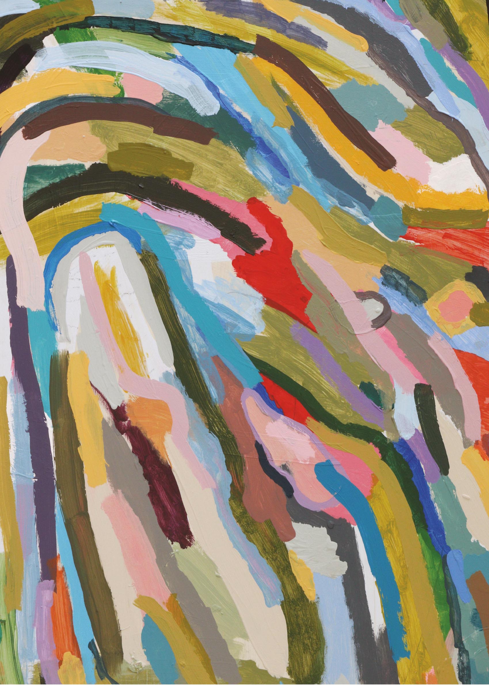 Feast Poster - Abstract illustration (30x40 cm)