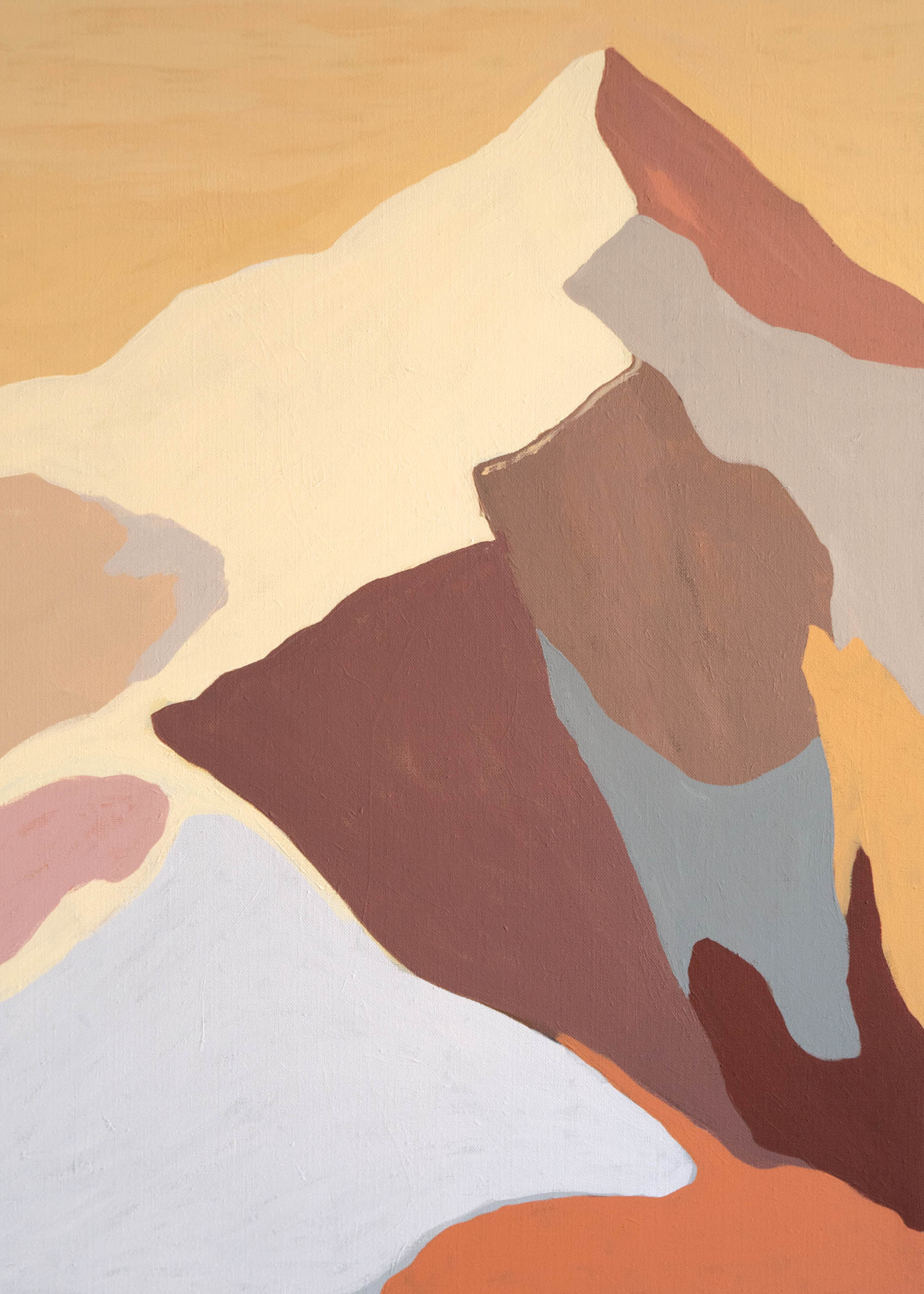 Saga Leinwand - Berglandschaftsmalerei (70x100 cm)