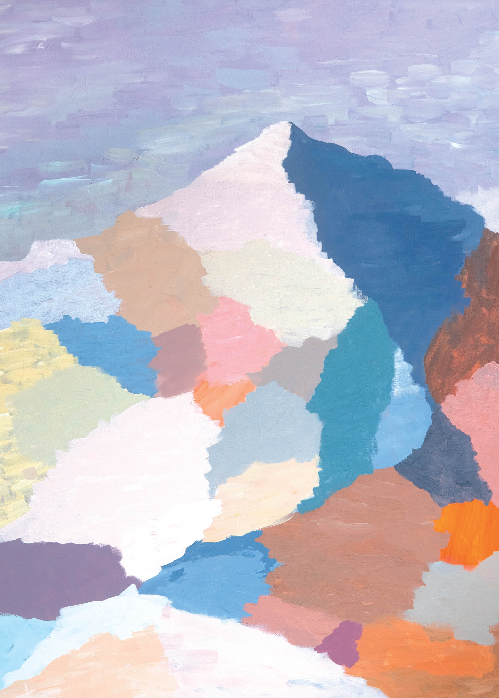 Lysa Canvas - Abstract painting (50x70 cm)