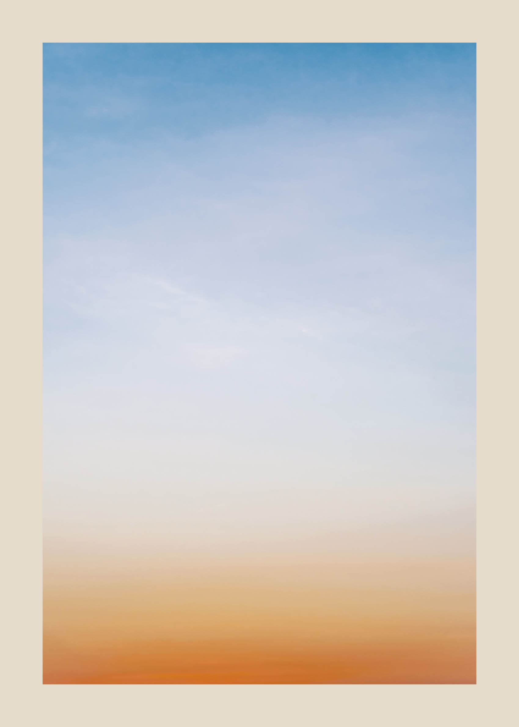 Daybreak Canvas - Sky illustration (70x100 cm)