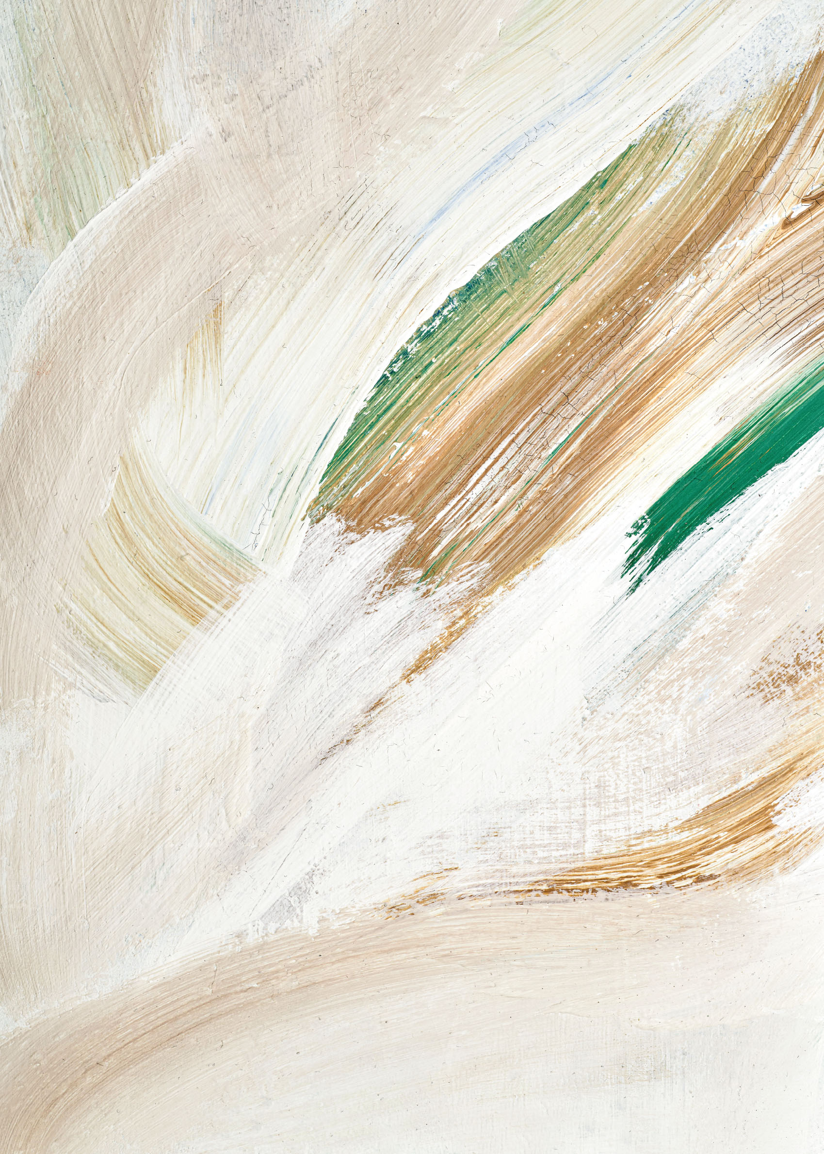 Velvet Air - Abstrakte Malerei (50x70 cm)