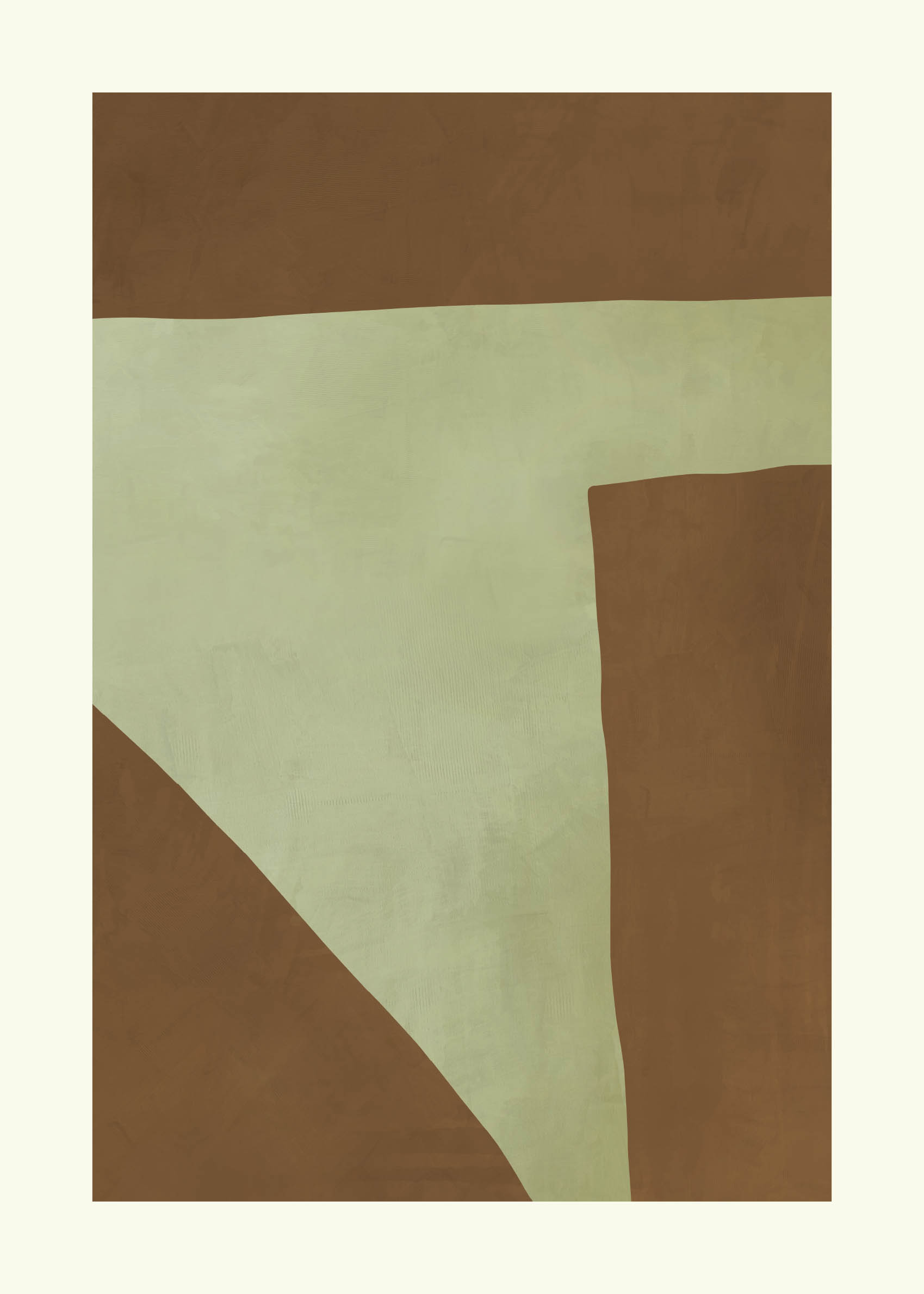 Still Grove Canvas - Abstract illustration (70x100 cm)